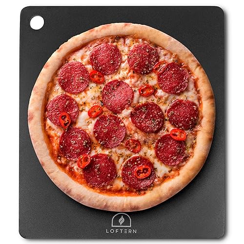 Loftern 14" x 16" Pizza Steel - Heavy-Duty Carbon Steel