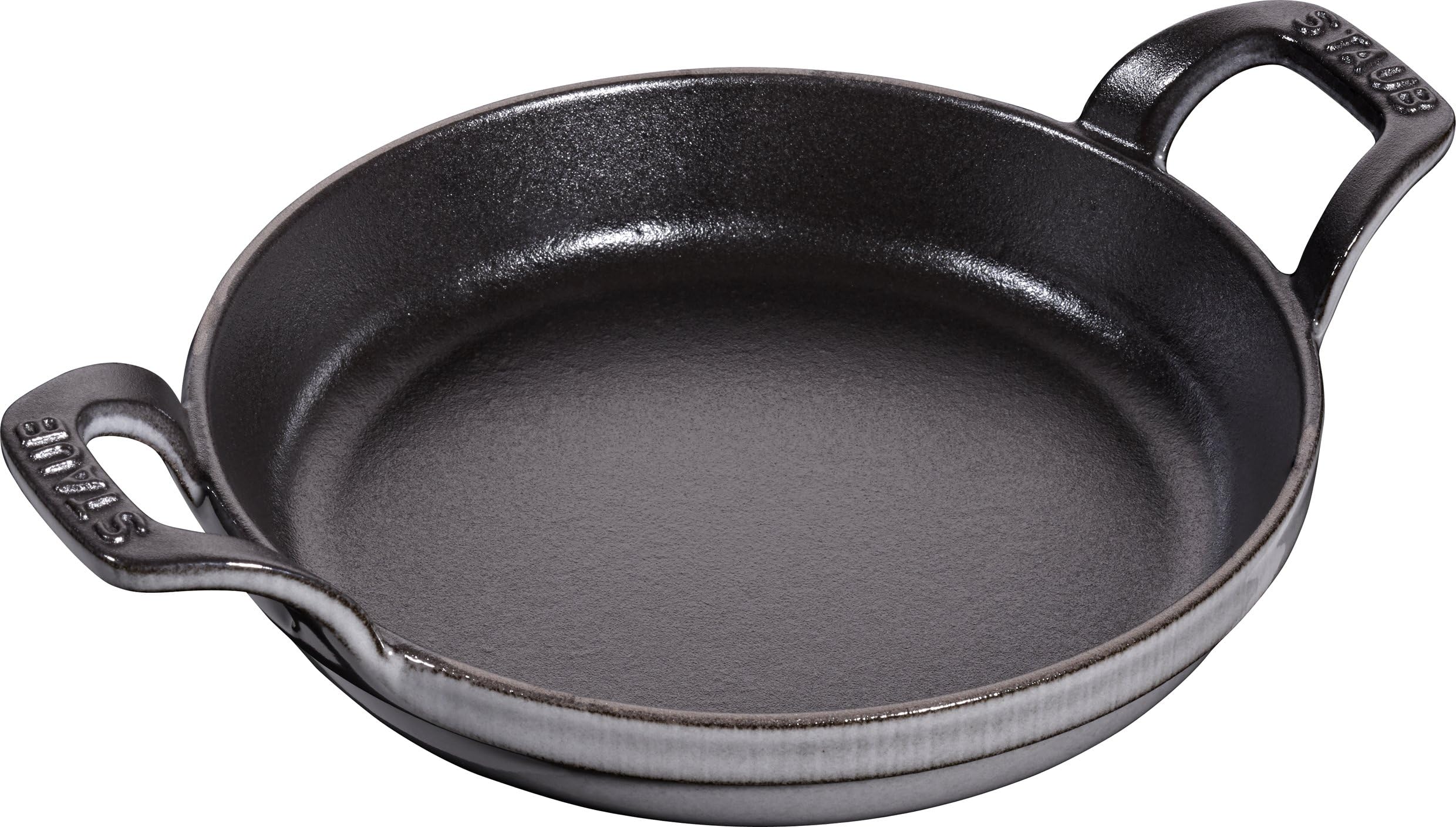 40509-552-0 Cast Iron Round Roasting Dish, Grey, 16 cm