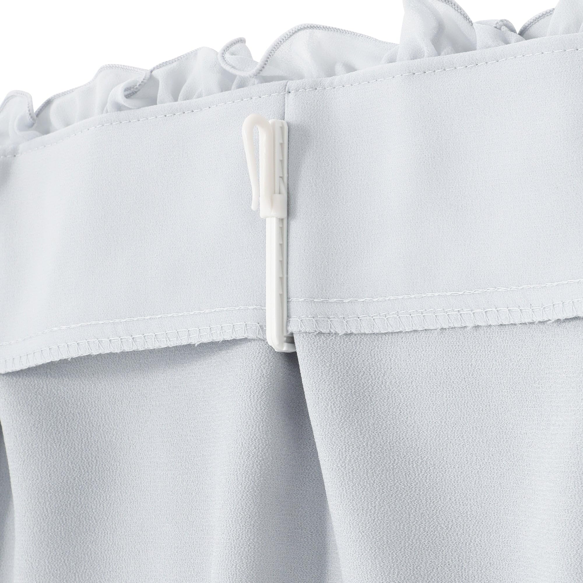 Amazon｜Francfranc フランフラン フリルバランス ダブルカーテン H178