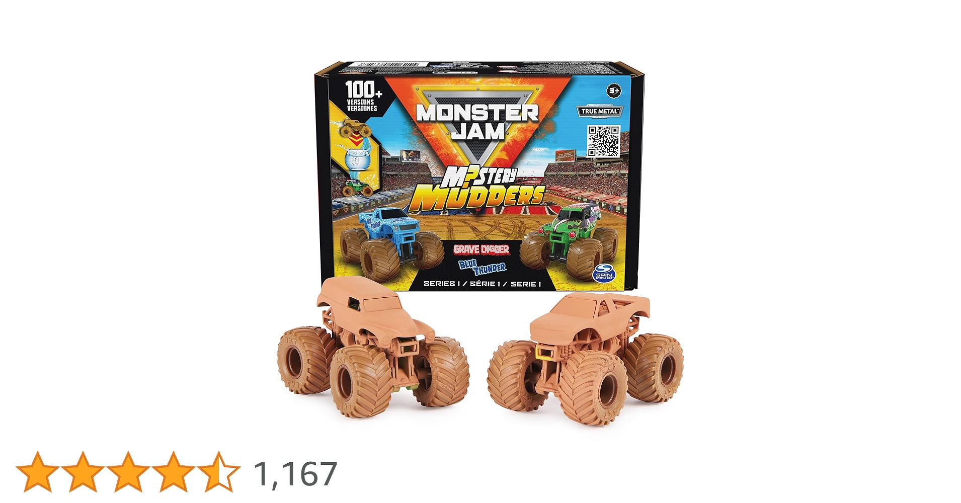 Amazon.co.jp: Monster Jam、Mystery Mudders モンスター