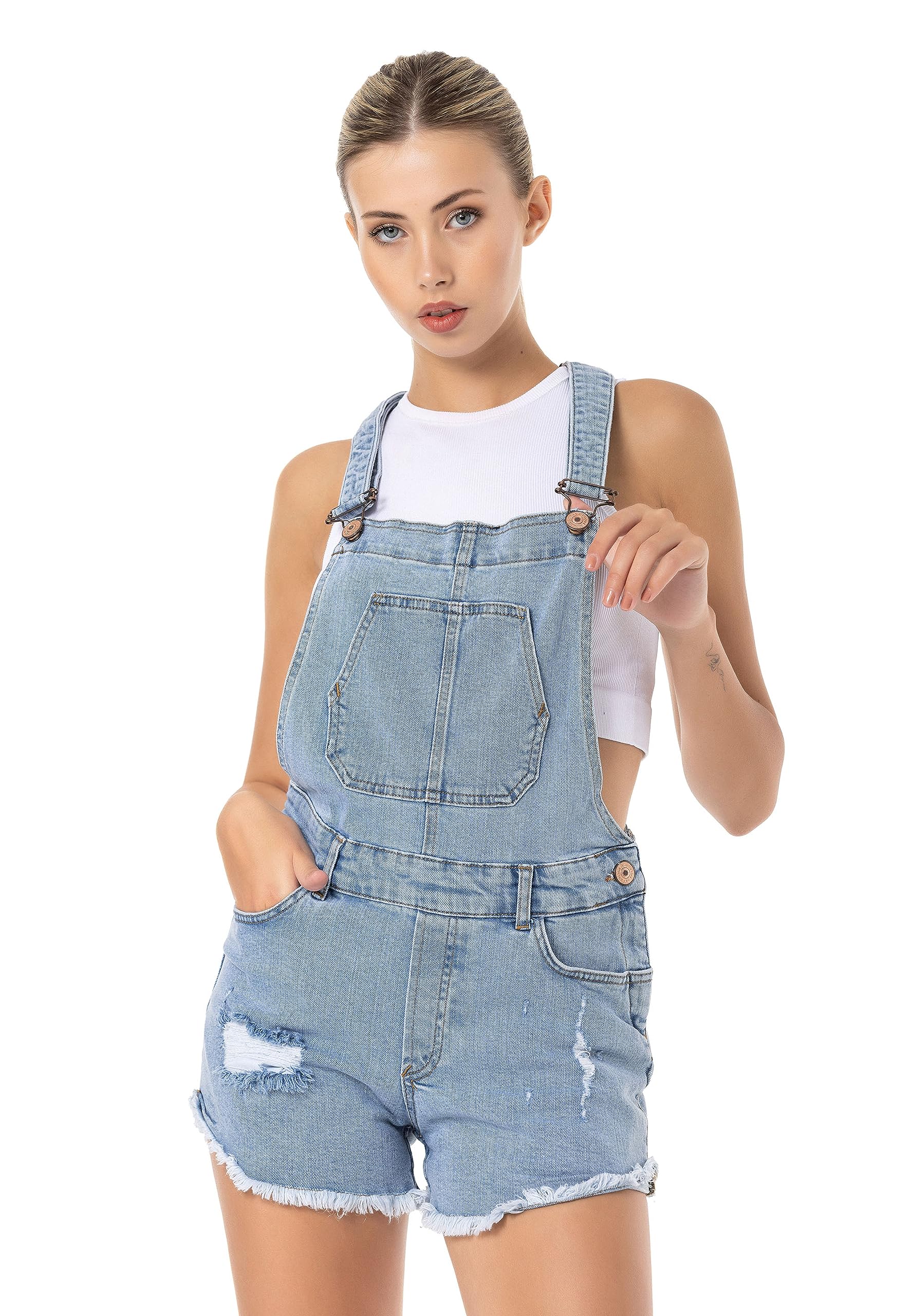 Redbridge Salopette en denim pour femme