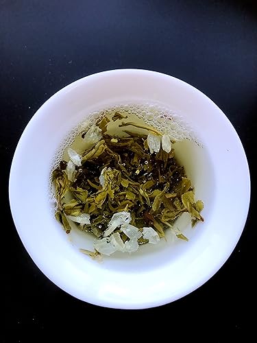 Miniatura 2 de BESTLEAFTEA -Té MaoFeng de jazmín de calidad prémium recogido en primavera 2023, 2.82 oz3 onzas