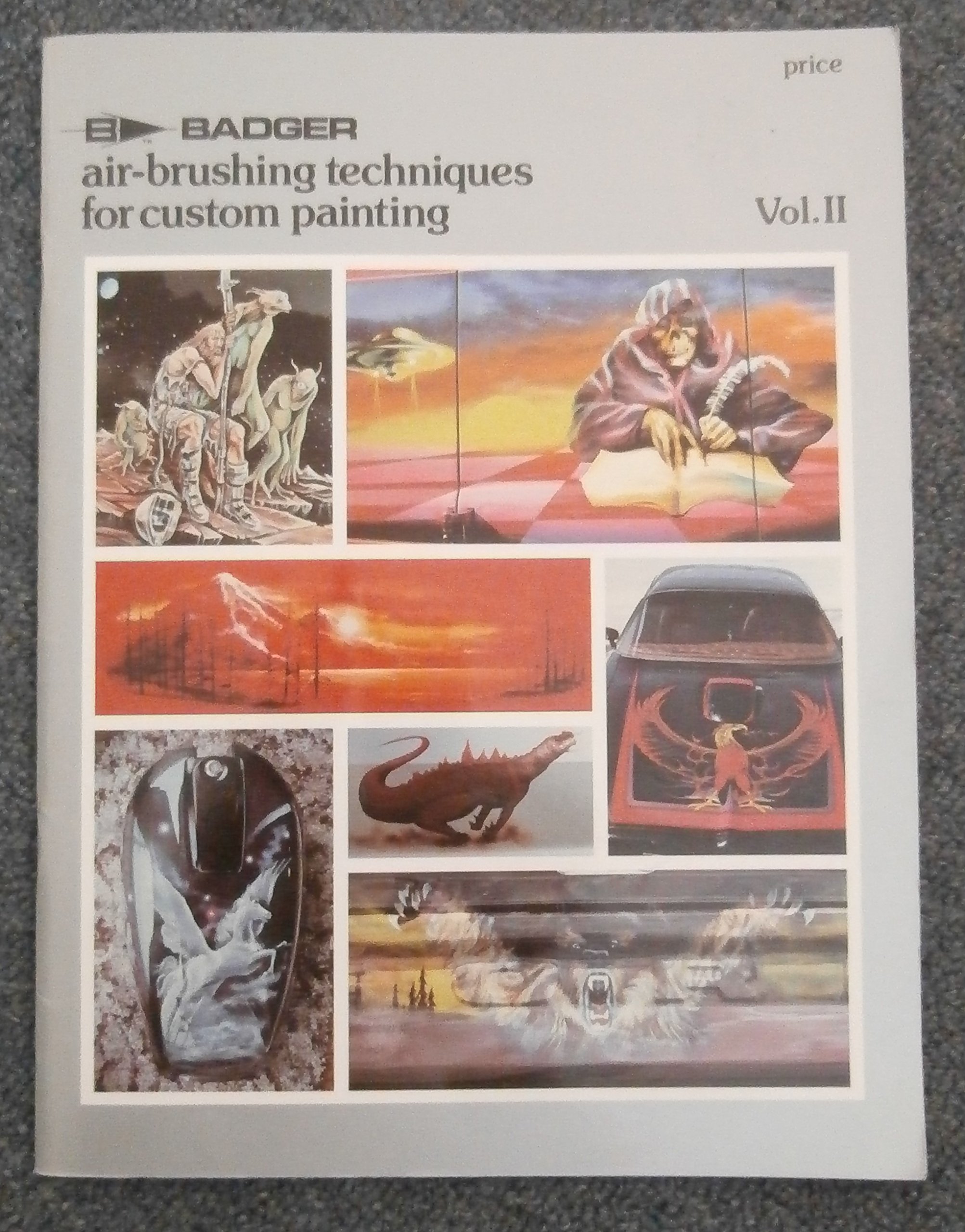 Air-brushing techniques for custom painting Volume II