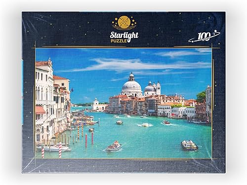 Miniatura 8 de MyPuzzle Grand Canal in The Sunshine of Summer in Venice Italy - Rompecabezas de 100 piezas prémium para adultos