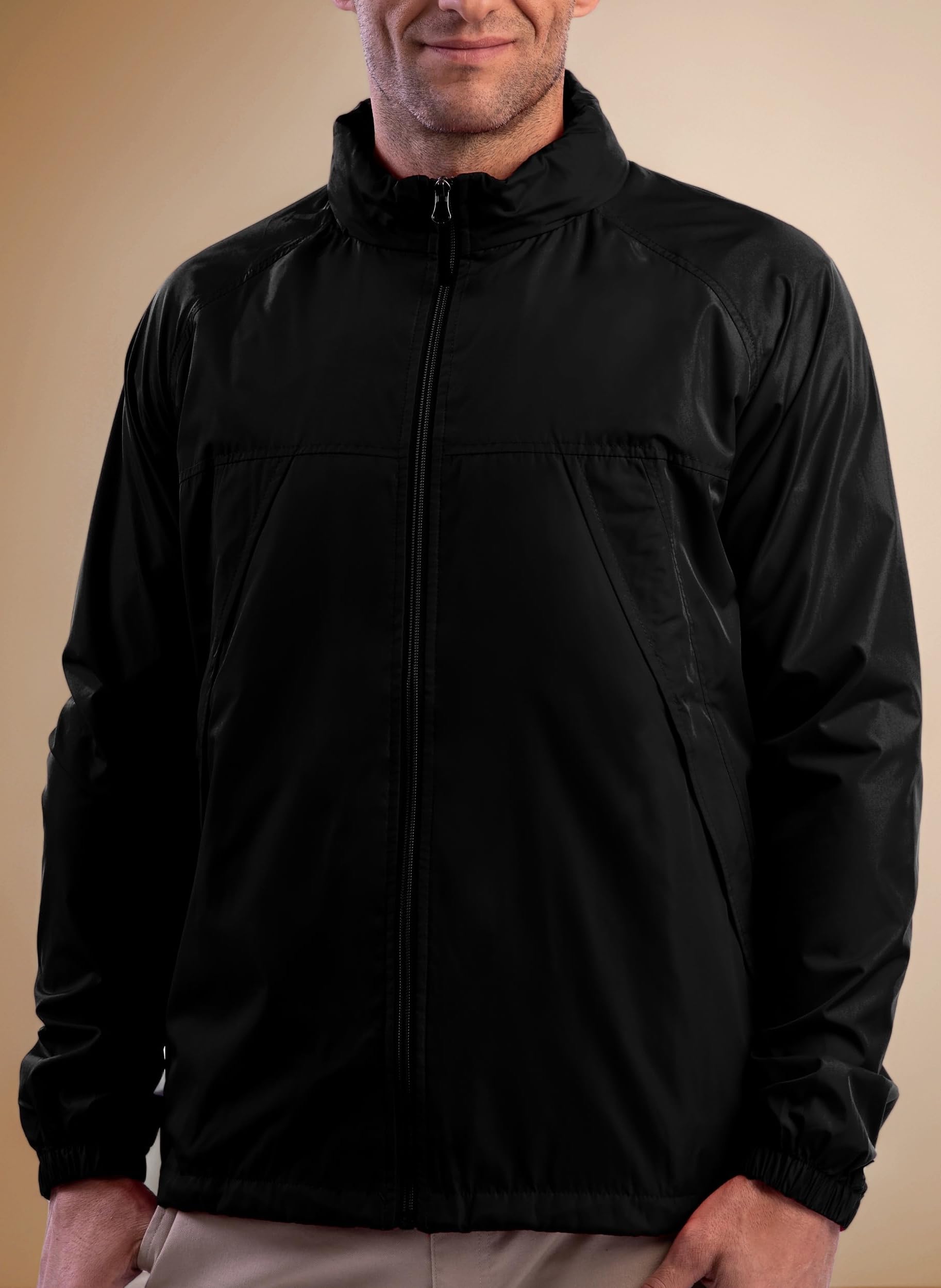 SCOTTeVEST Men's Pack Windbreaker Jacket Windbreaker (pack of 1)