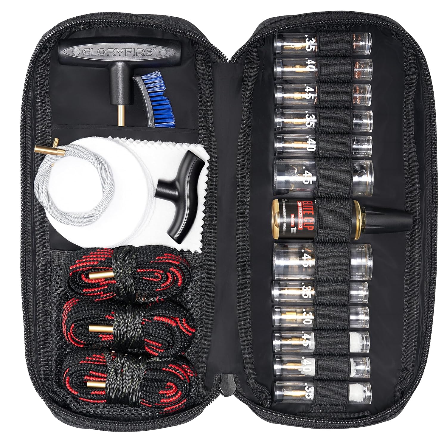 GLORYFIRE Gun Cleaning Kit Pistol Cleaning Kit for 9mm .40