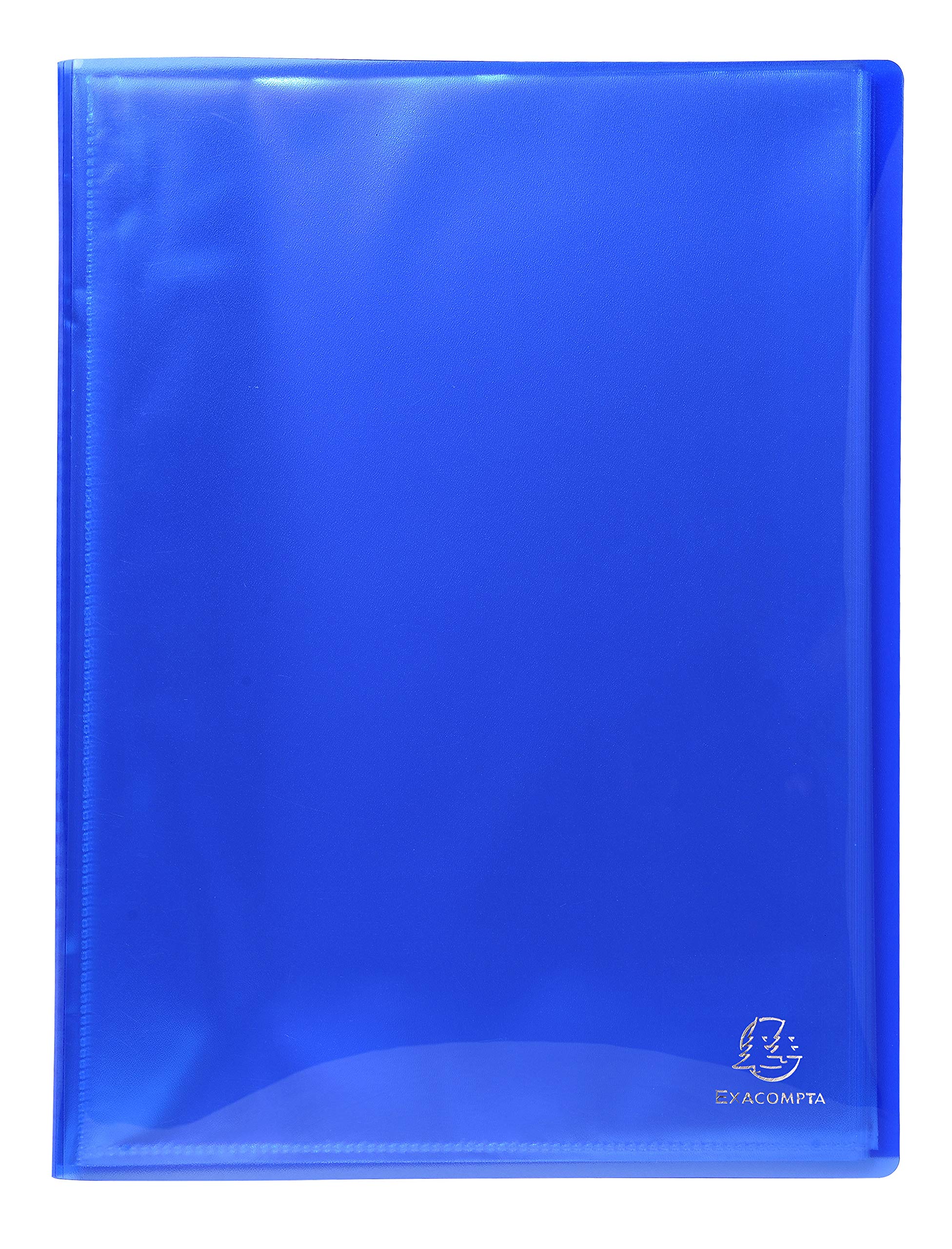Exacompta 85970E - Confezione da 8 cartelle da 100 tasche, formato A4, multicolore