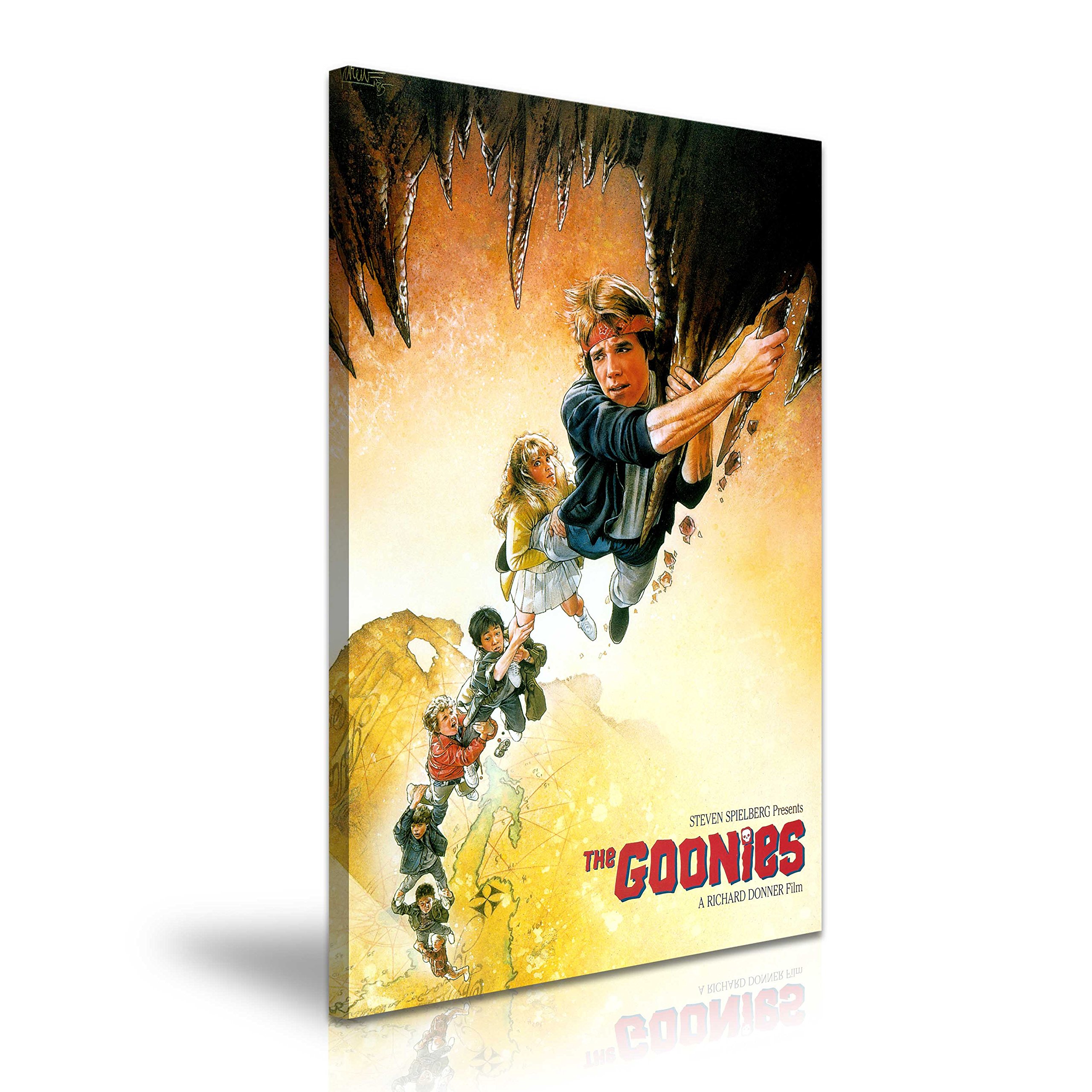 The Goonies Movie Poster Canvas Wall Art Picture Print 50x76cm