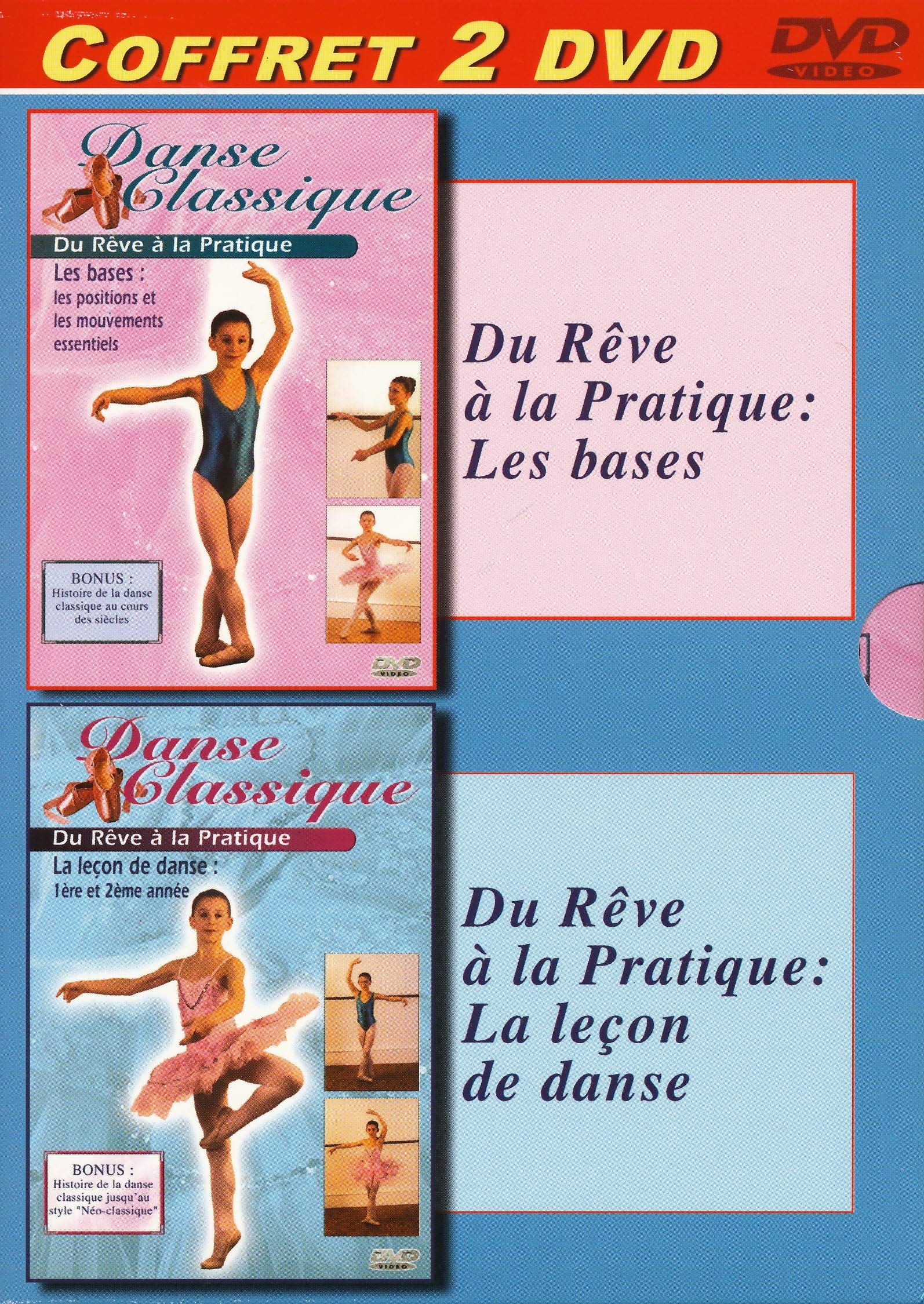 DVD Coffret Danse Classique el regalo perfecto de ballet para estudiantes de danza