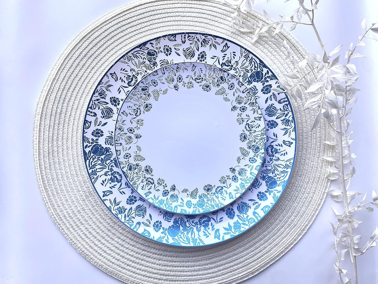 Luxe Dinnerware” 60 Plates Pack (30 Guests) Heavyweight