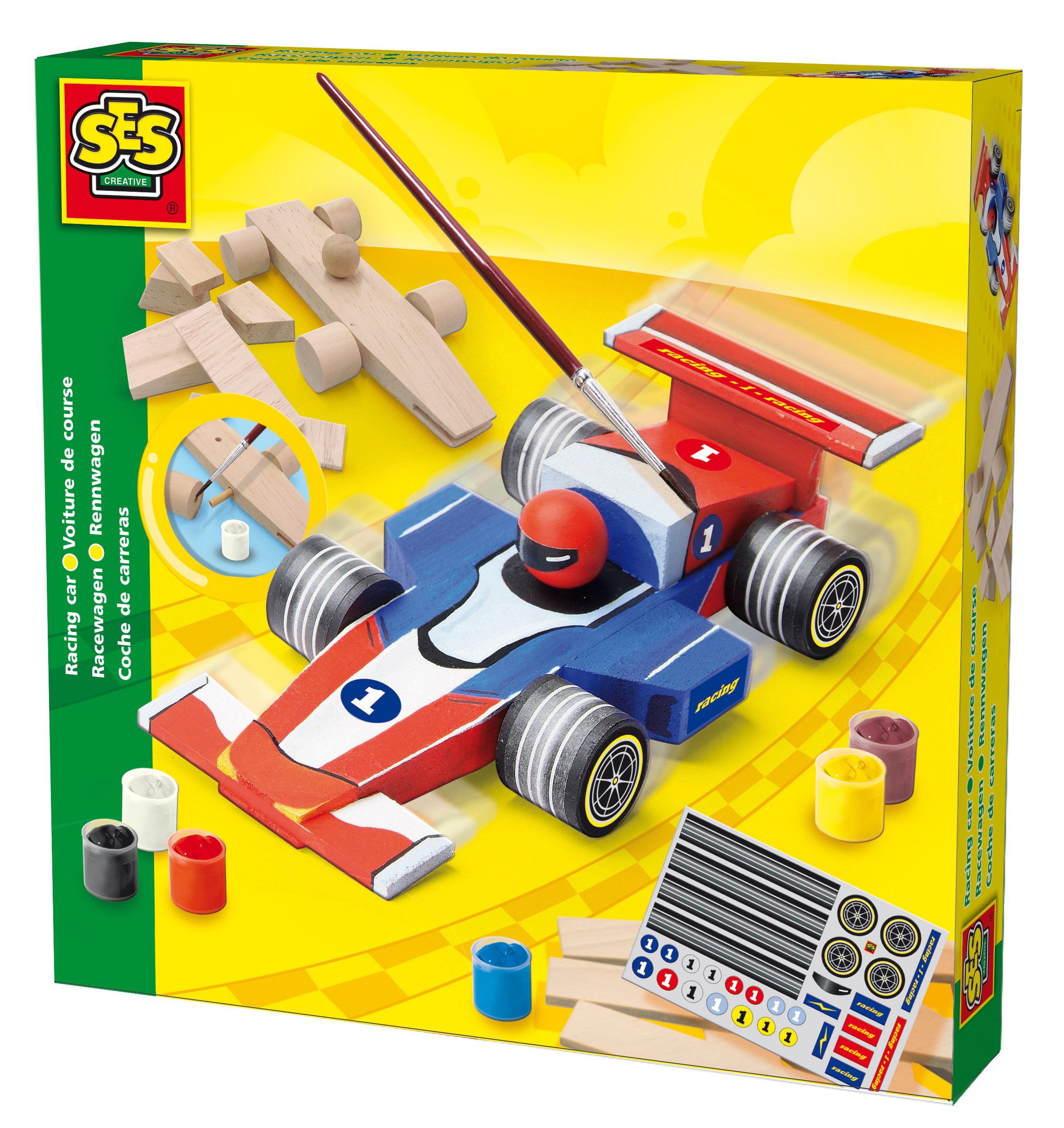 SES CreativeConstruct And Paint A Racing Car