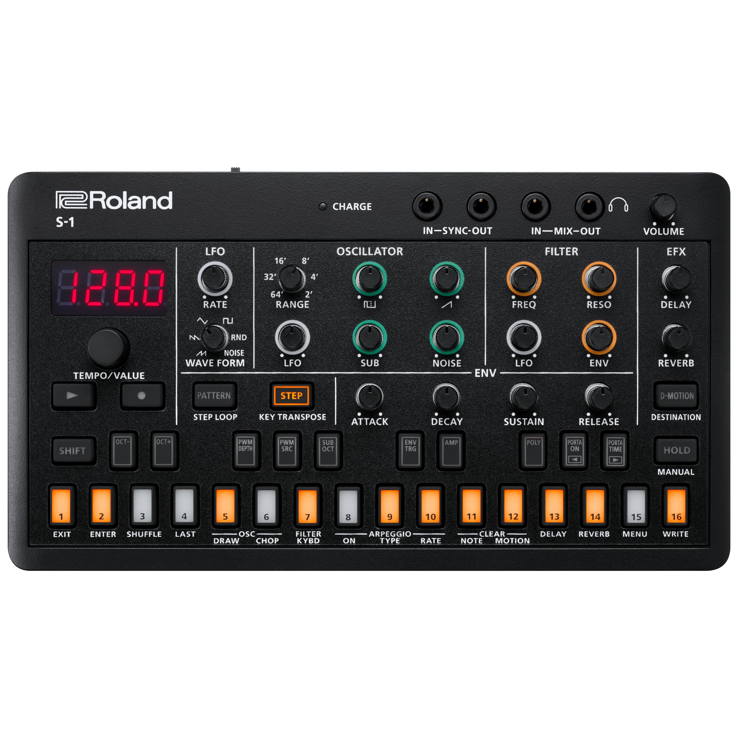 Amazon | Roland S-1 Tweak Synth Compact ポリフォニック