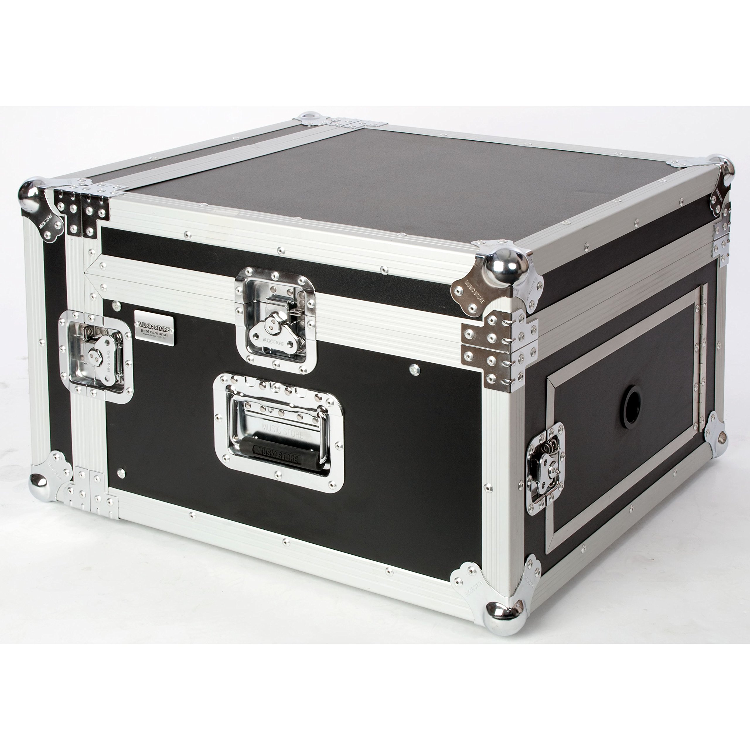 MUSIC STORE 19" Winkel Pro Case 10HE + 4HE mit Serviceklappe