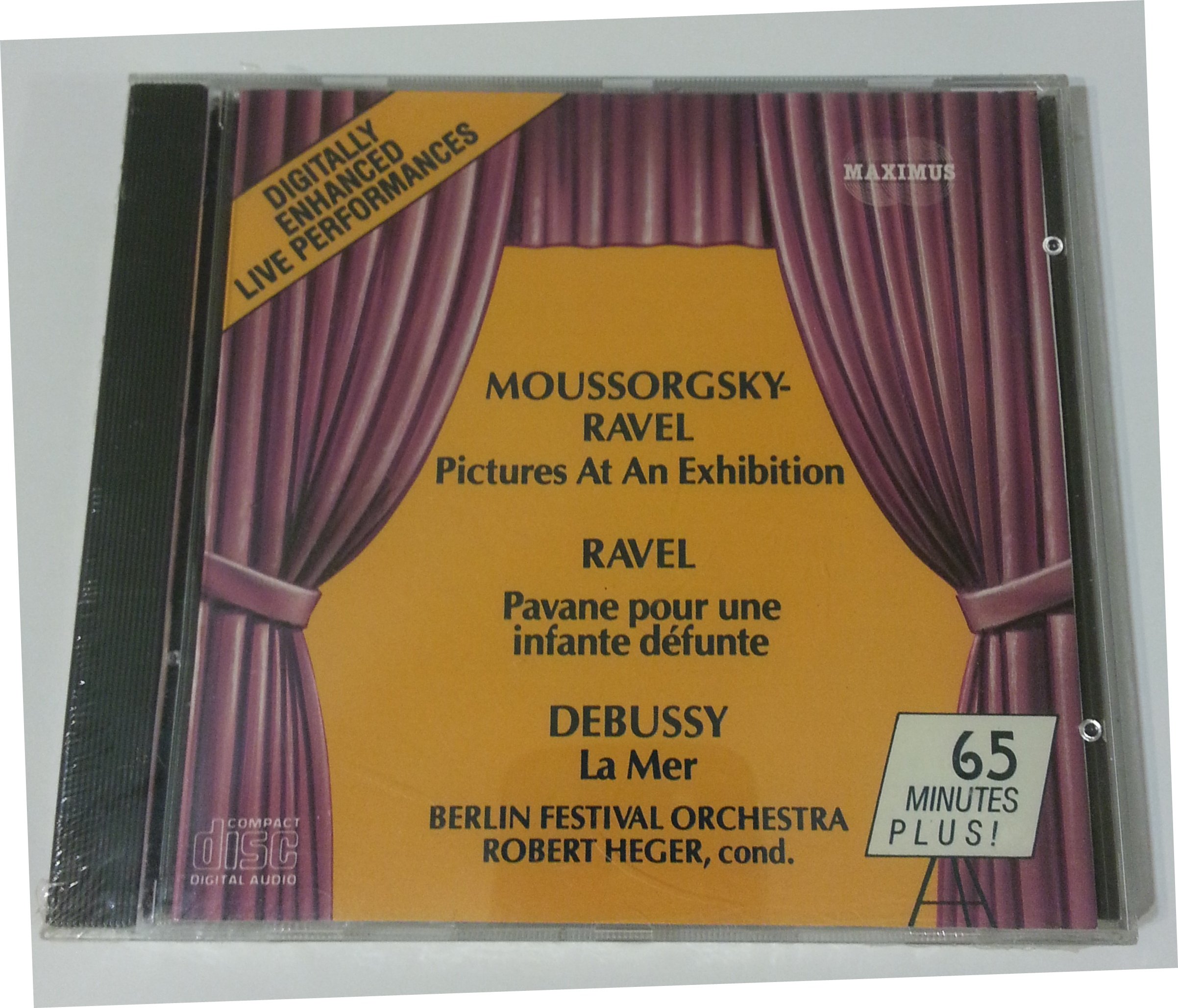 Moussorgsky-Ravel: Pictures At An Exhibition; Ravel: Pavane Pour Une Infante Defunte; Debussy: La Mer [Audio CD]