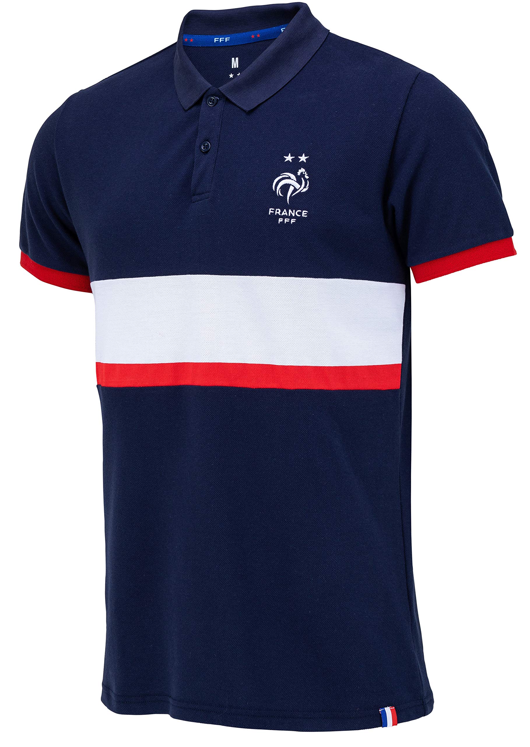 Equipe de FRANCE de football Polo FFF - Collection Officielle Taille Homme