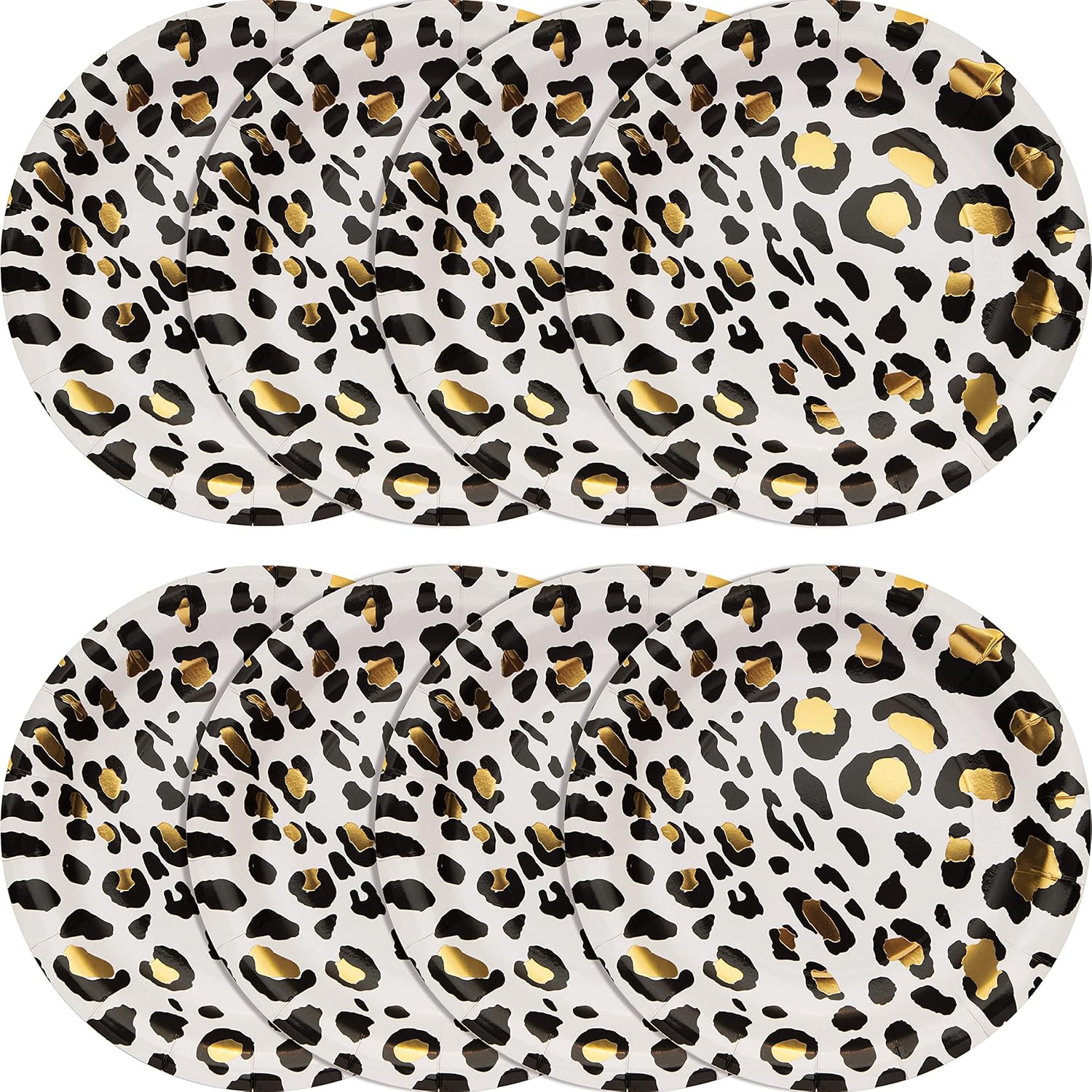 Creative Converting Leopard Paper Plates, 8 ct (Pack of 6)