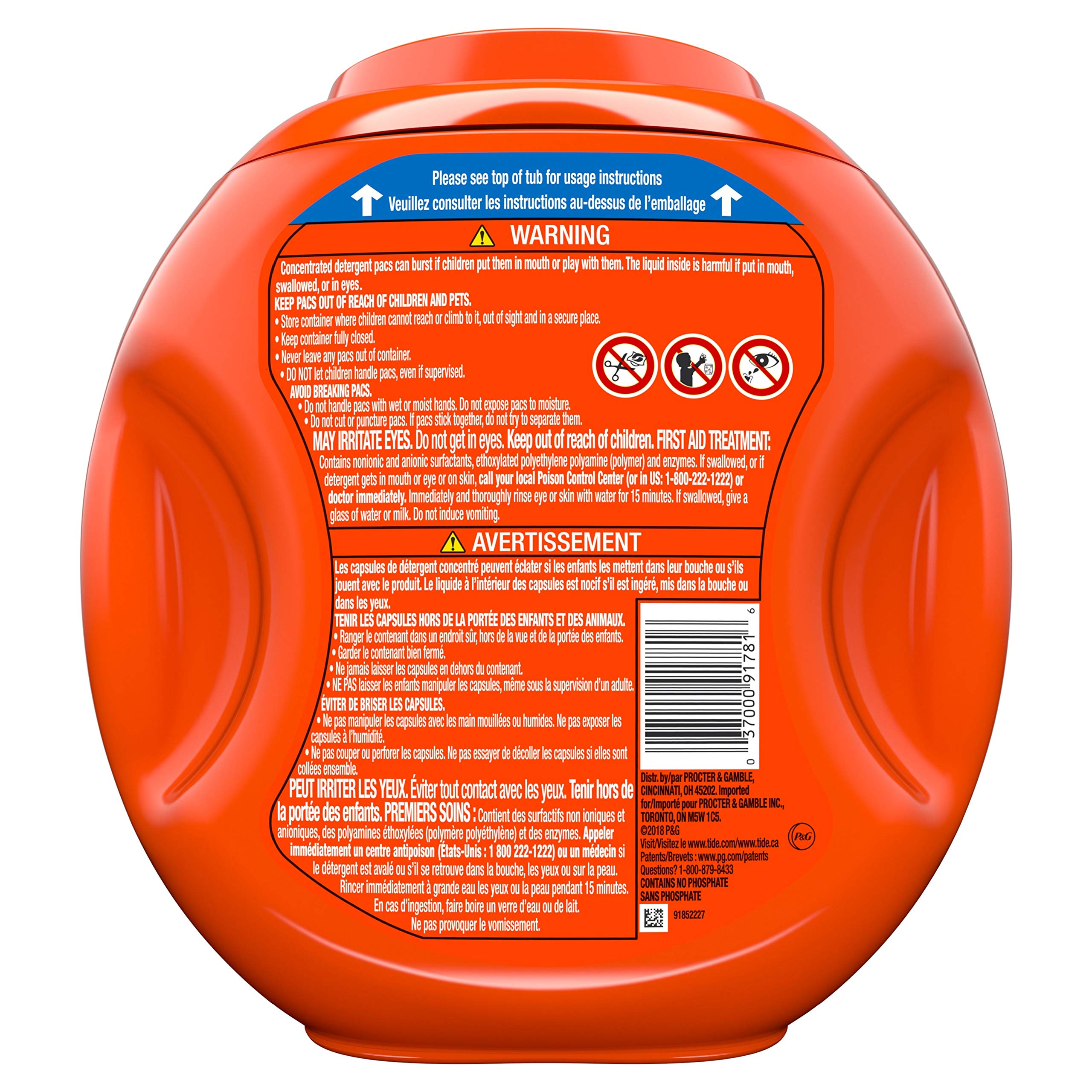 Tide Pods 3 in 1, Laundry Detergent Pacs, Spring Meadow Scent, 81 Count Buy Online in United