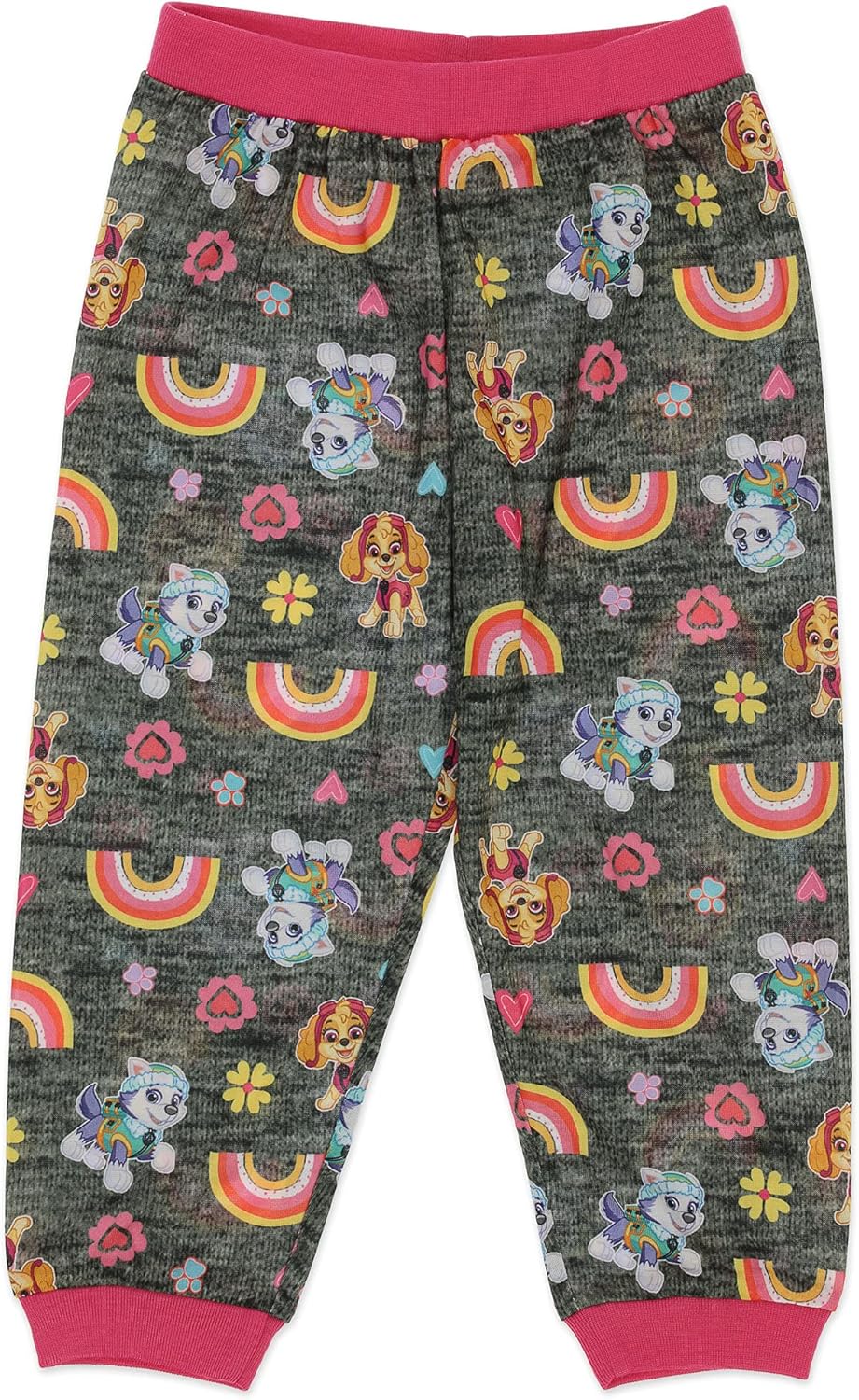 Paw Patrol Girls Pajama Set, Skye and Everest 2-Piece PJs, Toddler Size - Image 2