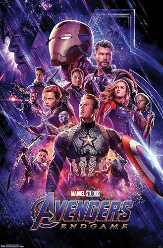Marvel Avengers: Endgame - One Sheet Wall Poster, 19L" x 13W", Premium Unframed Version
