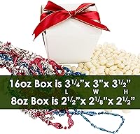 Vista 1 de Cajas de comida chinas blancas reciclables de 8oz 16oz 100pk. 50 unidades cada 16 y 8 onzas a prueba de fugas, a prueba de grasa para restaurantes