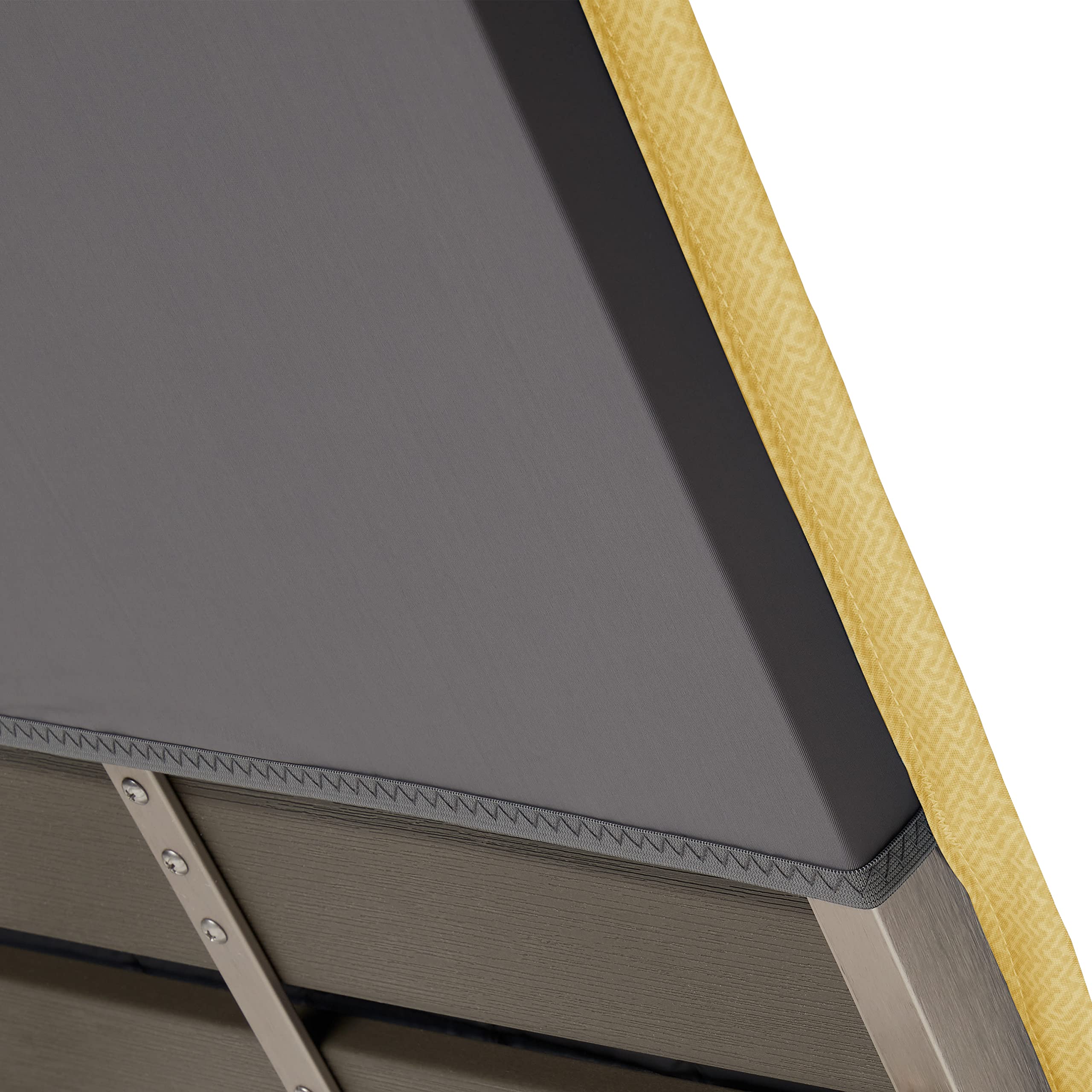 Duck Covers Weekend Water-Resistant Patio Chaise Slipcover, 80 x 26 Inch, Straw, Chaise Lounge Covers Outdoor