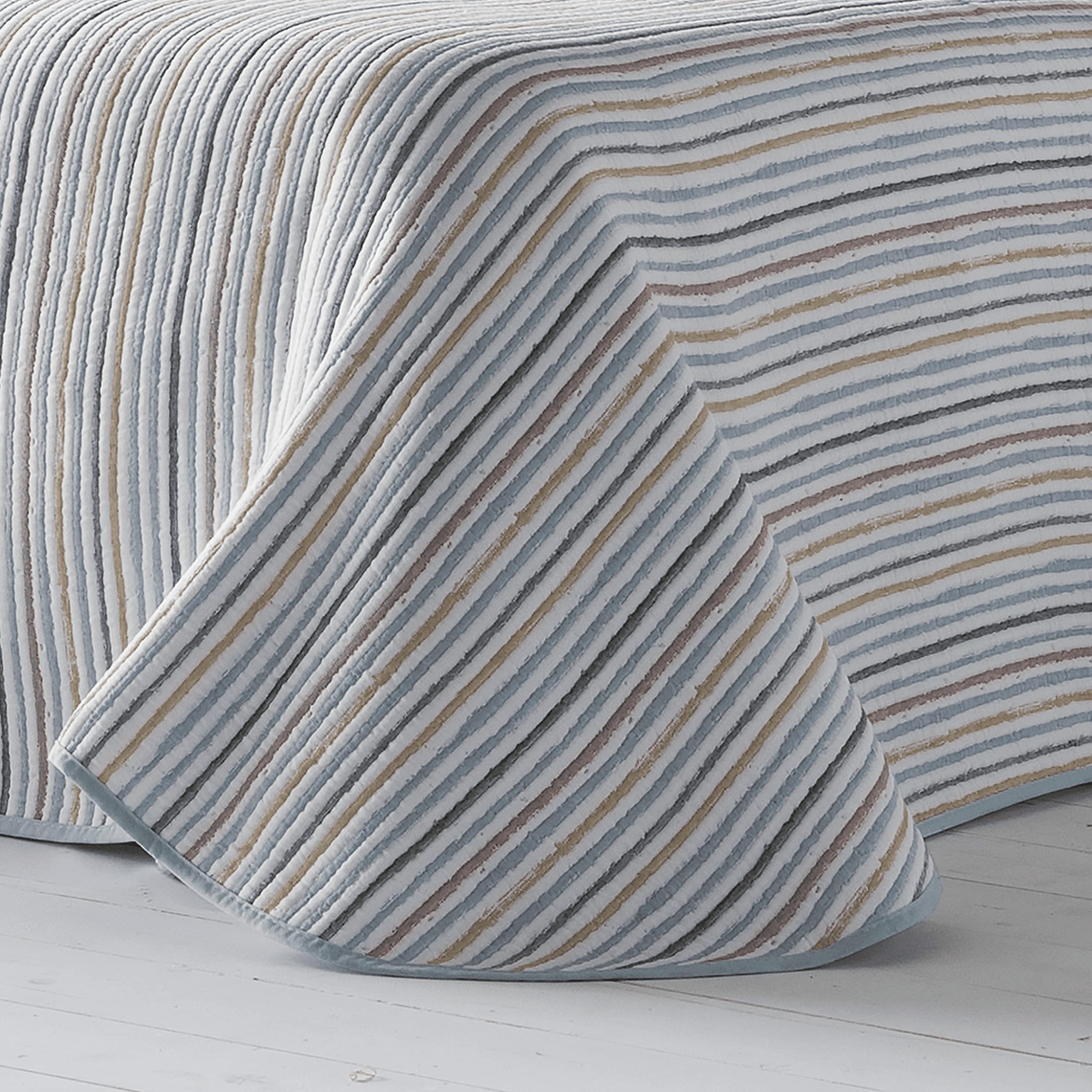 VIALMAN Couvre-lit léger Bouti Sofia 14 pour lit Double de 180 y 200 cm | Couvre-lit 180 y 200 | Taille du Quilt 270 x 270 cm, Couleur Beige