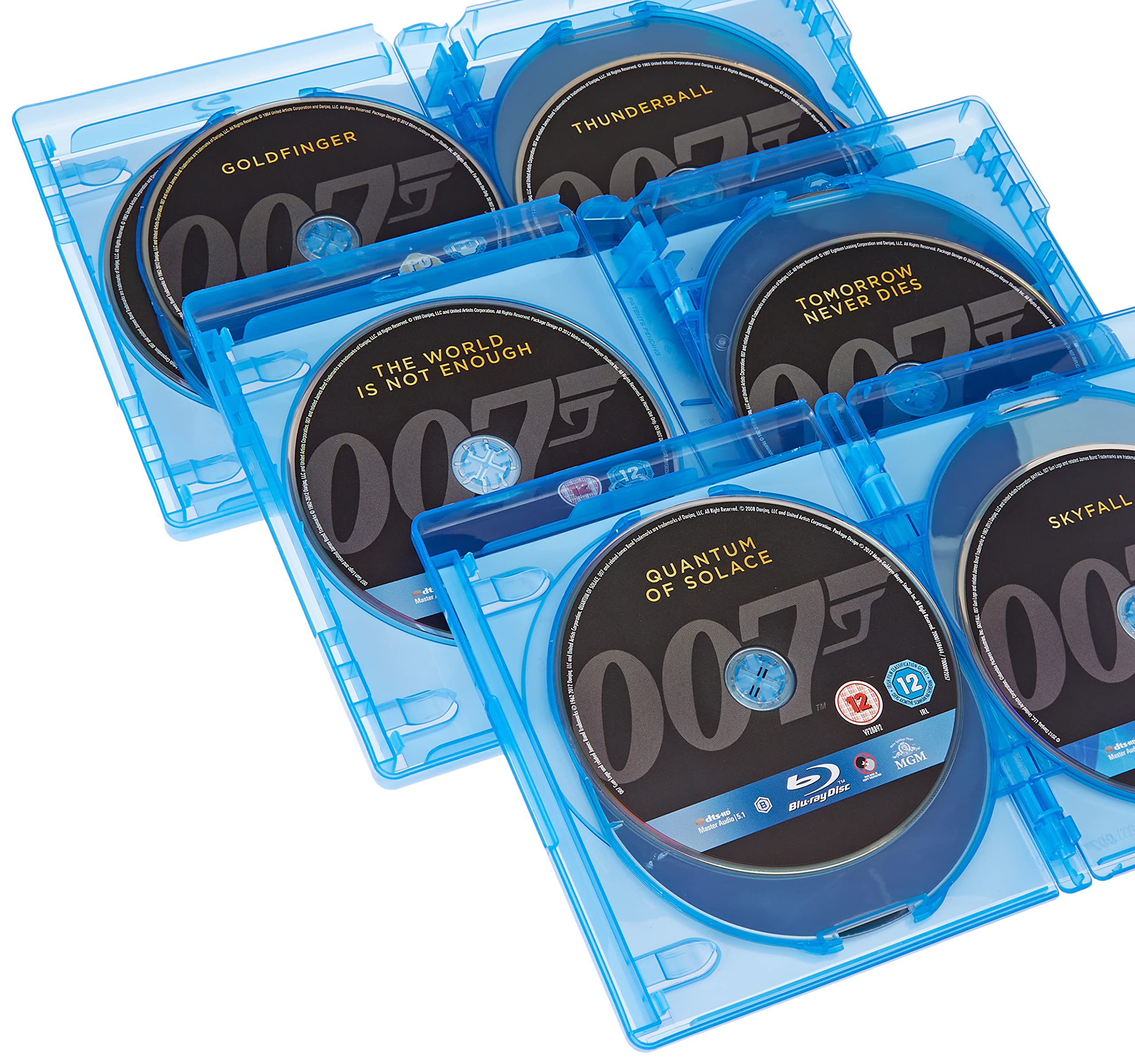 James Bond Boxset (24 Titles) BD