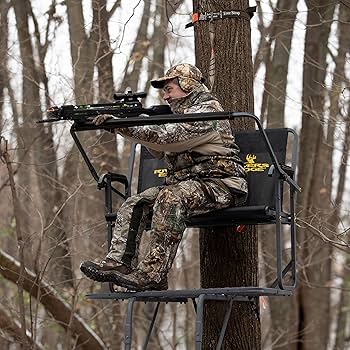 Amazon.com : Rivers Edge® TwoPlex™ 2-Man Ladder Stand, 17'1