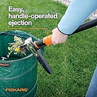 Vista 9 de Fiskars Herramienta de desmalezado de pie con 3 garras, desmalezador de jardín, herramienta de deshierba manual con mango ergonómico de 39" de largo