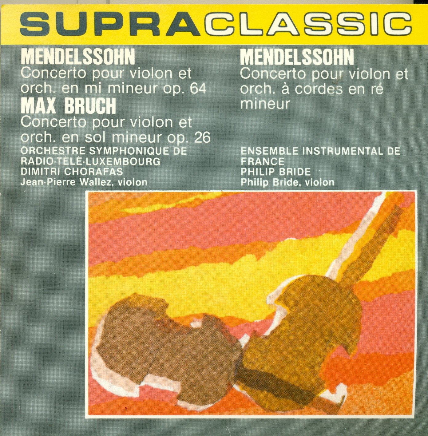 Medelssonh & Bruch [Audio CD]