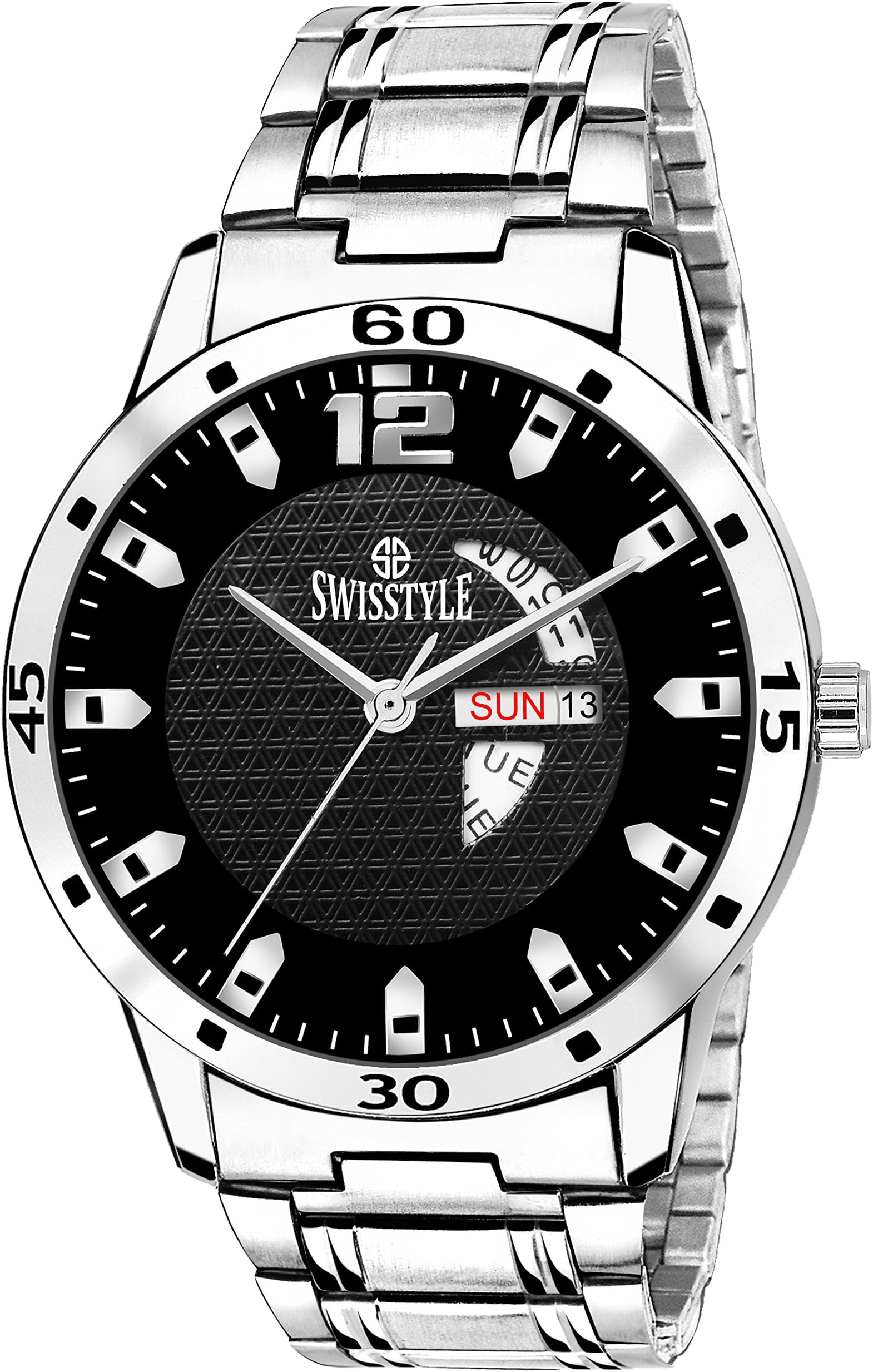 Day and Date Display Men's Analog Watch SS-GR1181