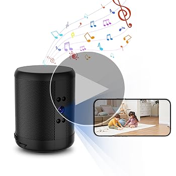 Amazon.com : Shalapovar Bluetooth Speaker Spy Camera, Hidden