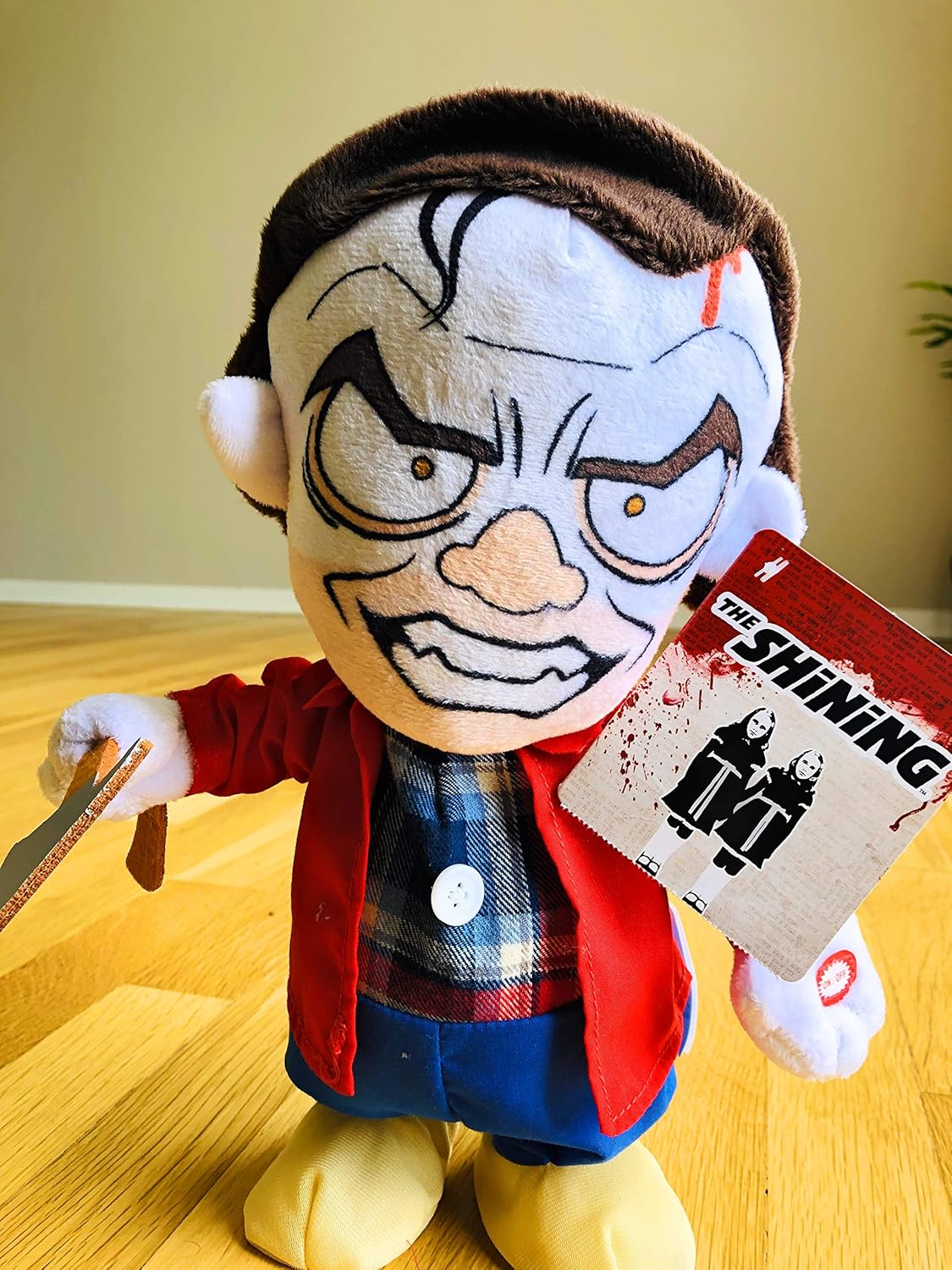 Magic Power Ltd. The Shining Jack Torrance Moving Talking Doll Halloween Prop 12"
