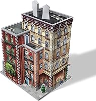Vista 10 de Wrebbit3D Friends - Rompecabezas 3D modelo de Central Perk 440 piezas de rompecabezas reales Construye el icónico café de la serie de televisión