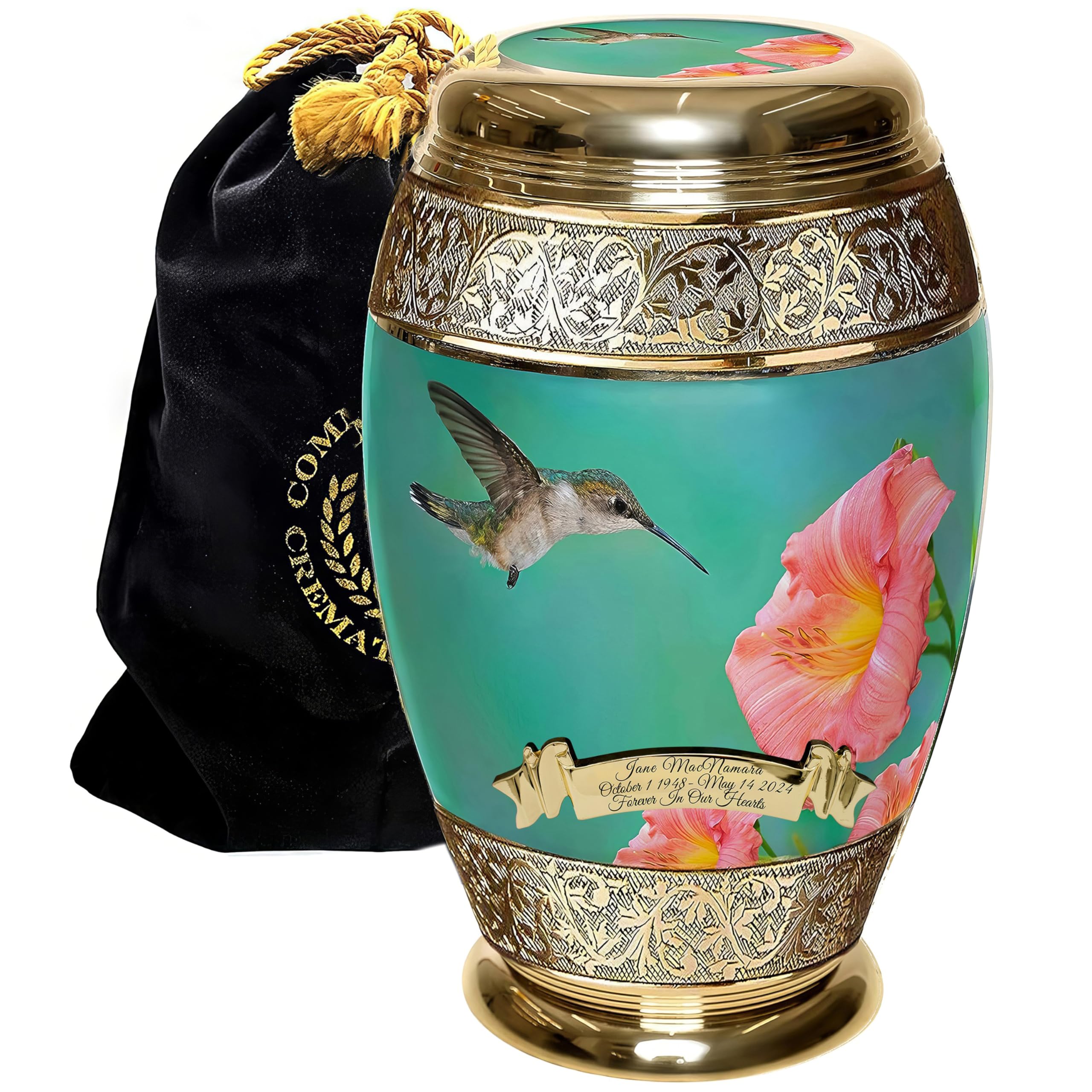 Hummingbird Cremation Urns for Human Ashes Adult Female Hummingbird Urns