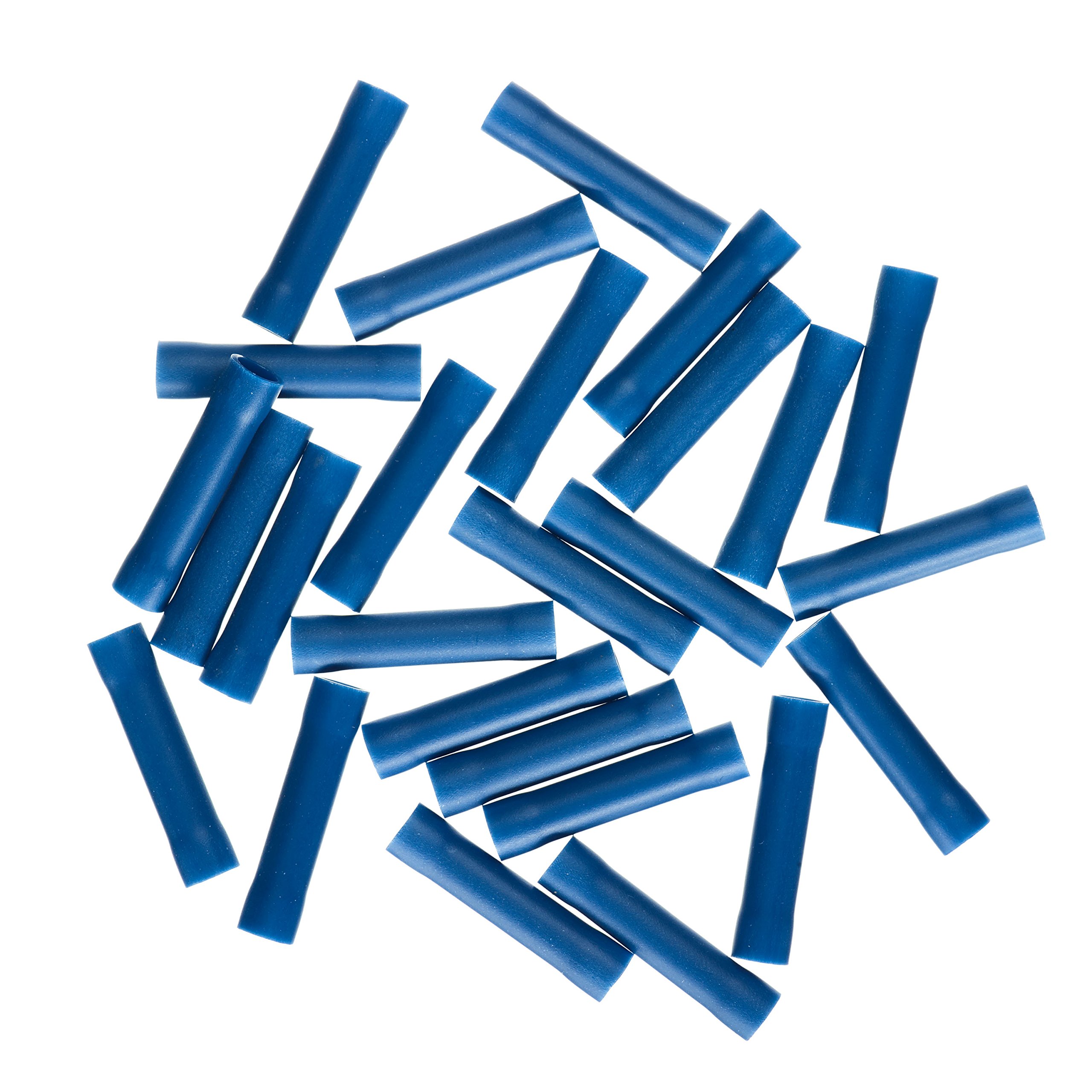 Connecteurs à butée isolée empêchant les courts-circuits avec isolation bleue 25 pcs
