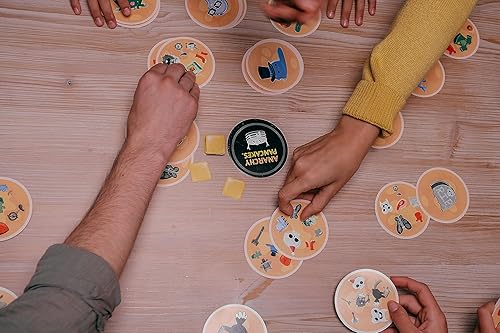 Miniatura 4 de Exploding Kittens Anarchy Pancakes - Juego de cartas estratégico con piezas de juego caóticas incluidas, juego de mesa ilustrado para niños y