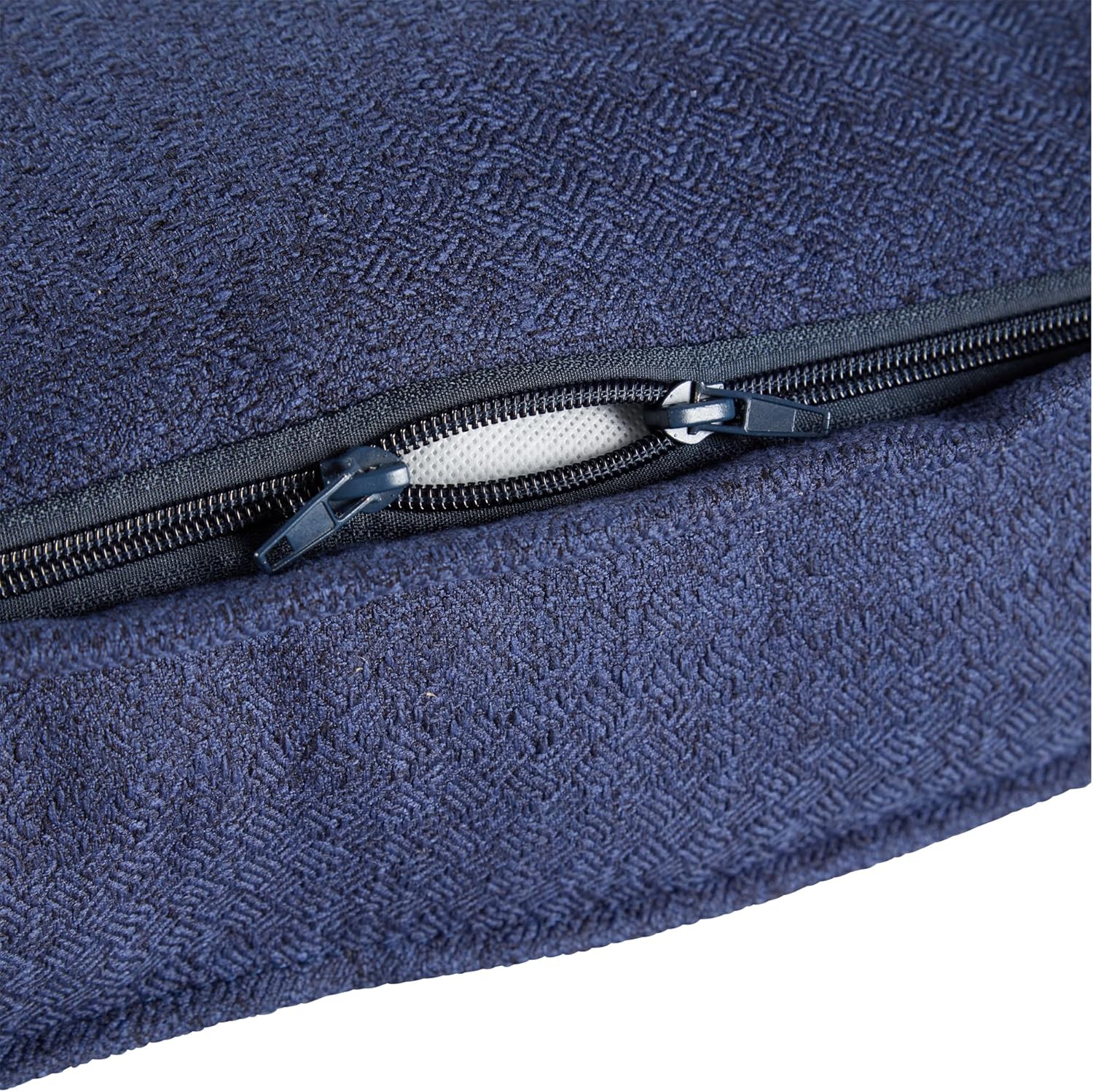 Happy Hounds Milo Square Tufted Pillow Dog Bed, Cobalt, Large (40" x 40")