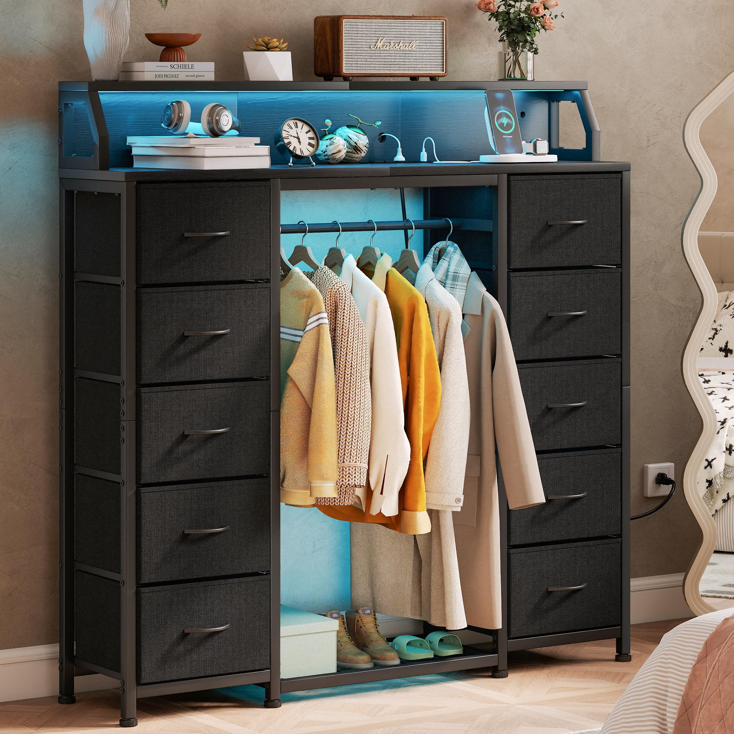 dresser that can fit in a closet Amazon.com: YOSHOOT 51