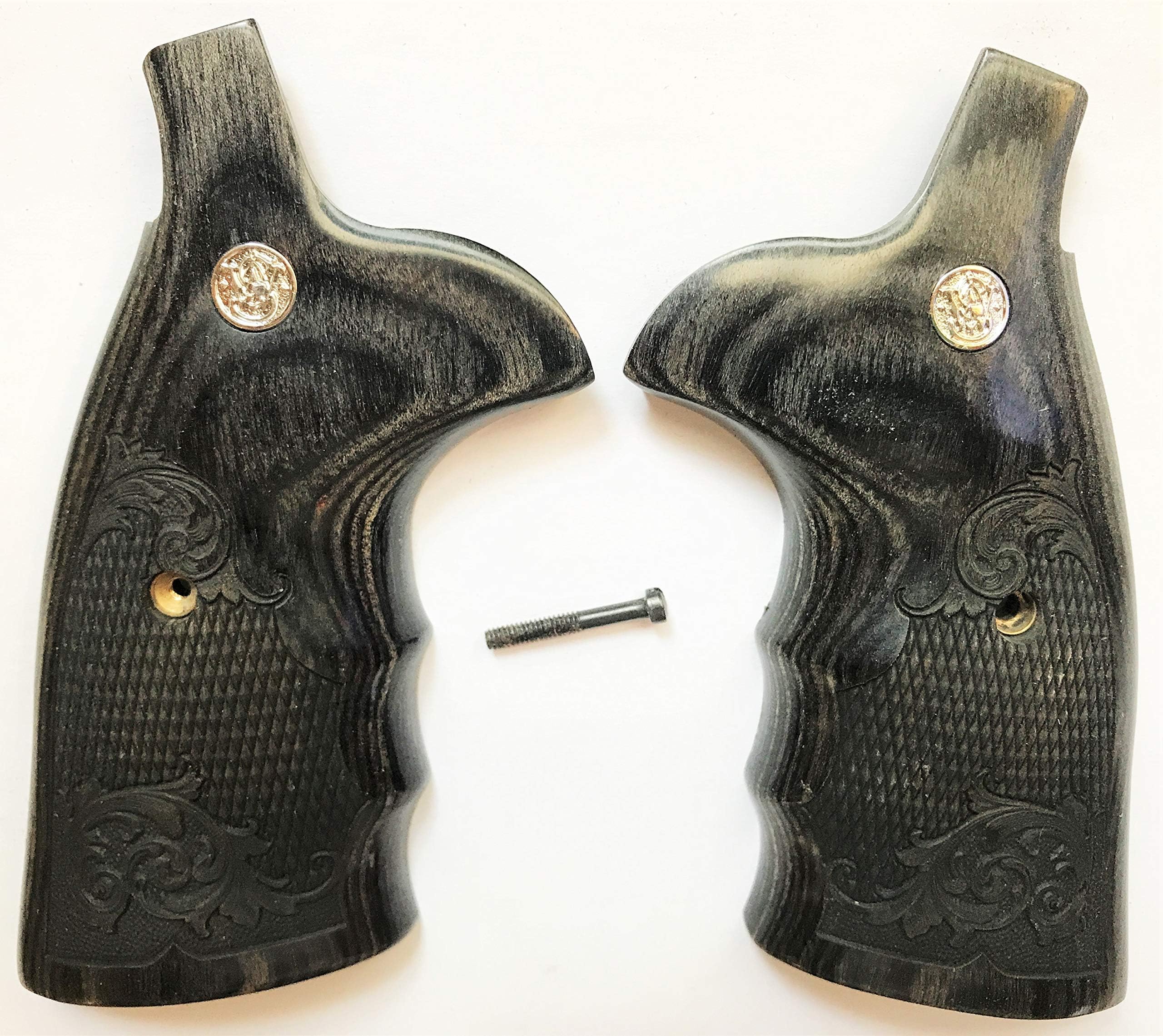 Gun Grip Supply Smith & Wesson Grips S&W N Frame Grips Round Butt