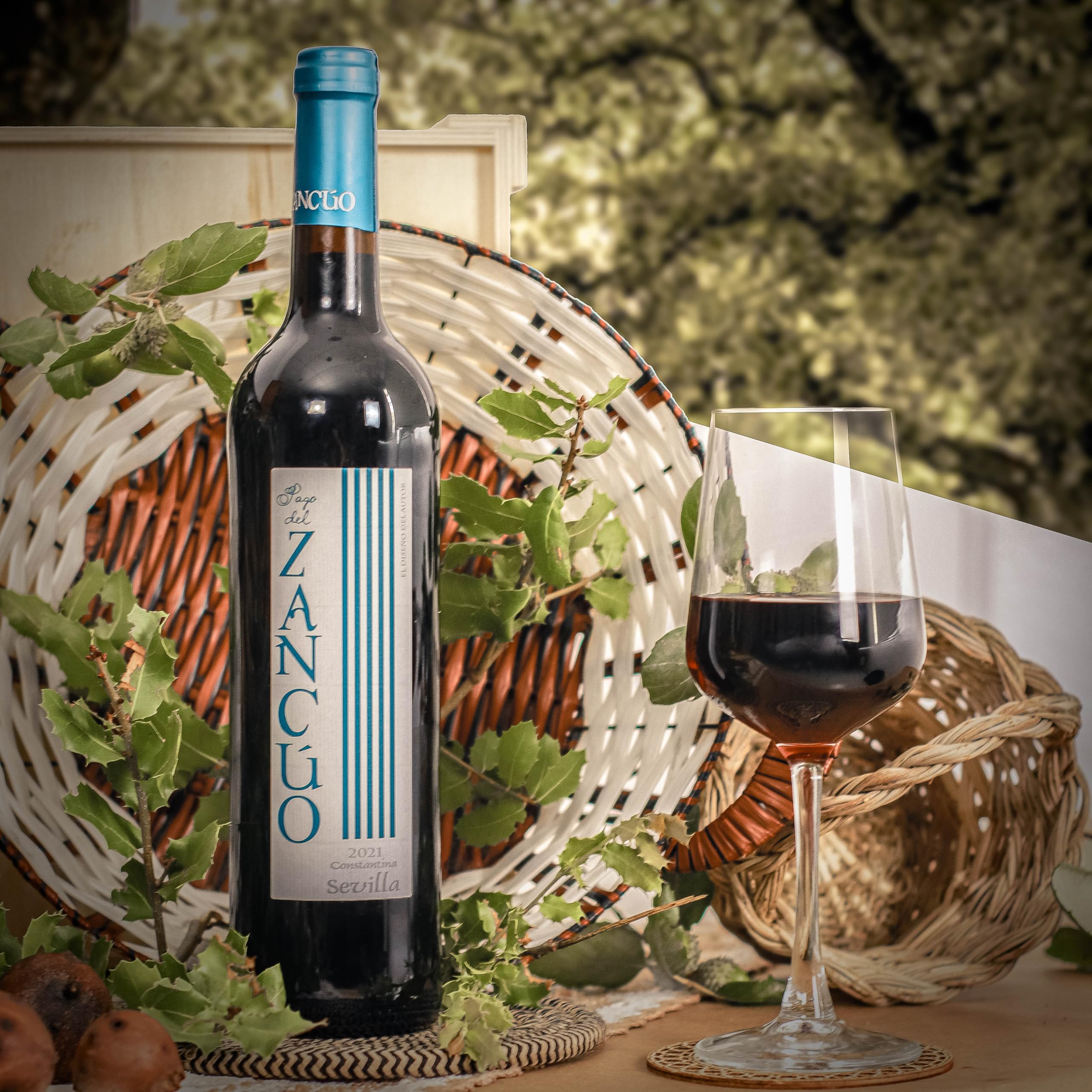 Corsevilla - Lote de Navidad - Jamón de Cebo de Campo 75% - Regalo - Quesos - Ibéricos - Vinos - Para Amantes del Queso - Cesta de Navidad.
