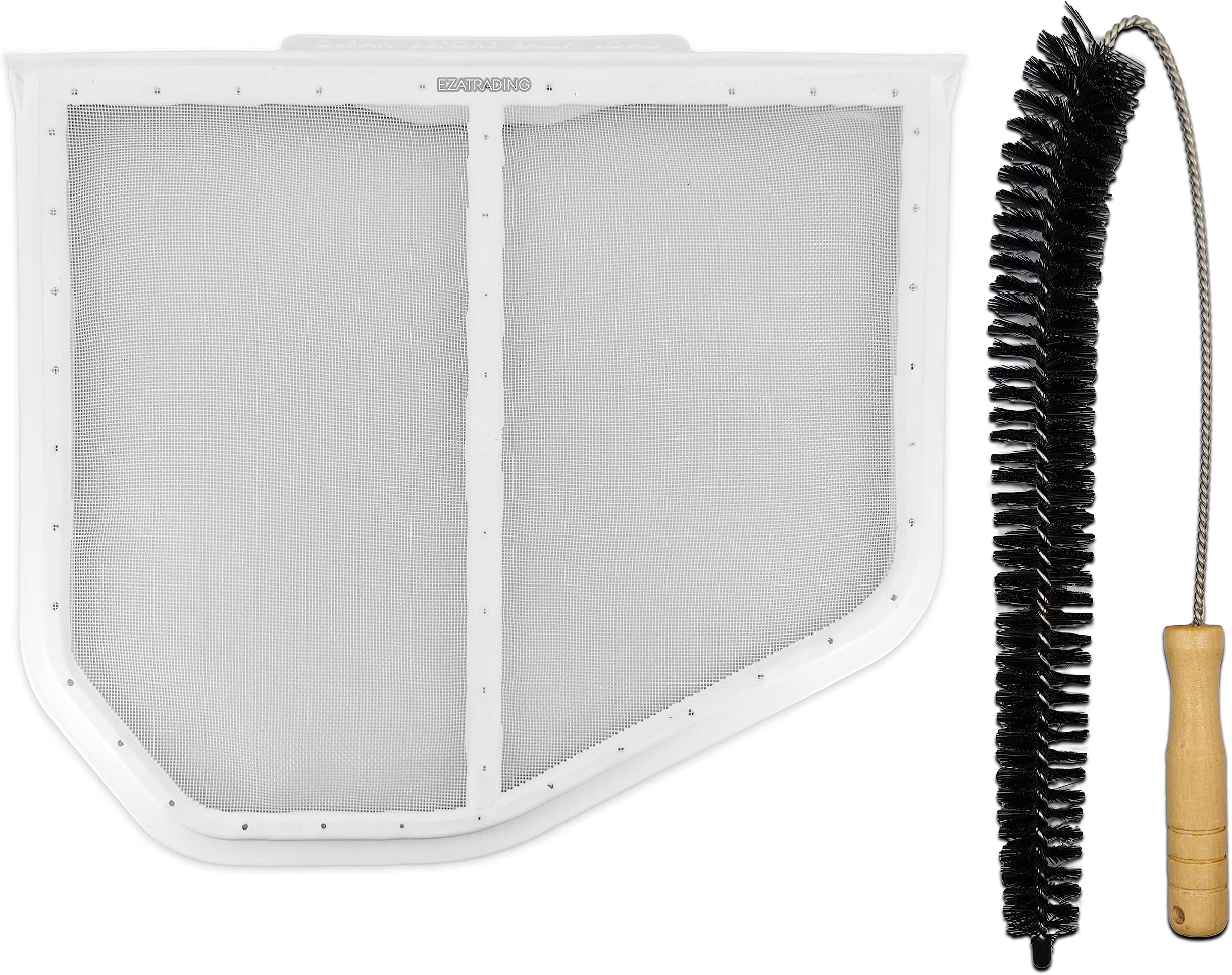 W10120998 Lint Screen Filter Compatible with Whirlpool Dryer Stainless Steel