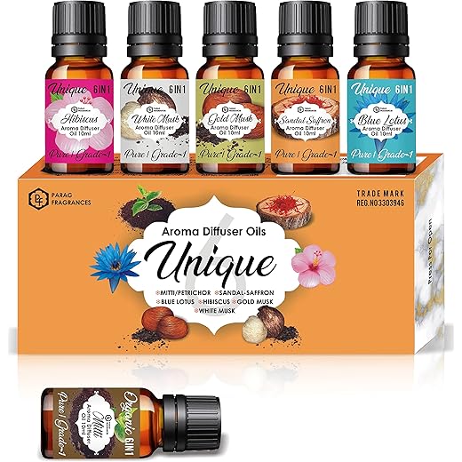 Parag Aroma Diffuser Oils 6in1 50ml