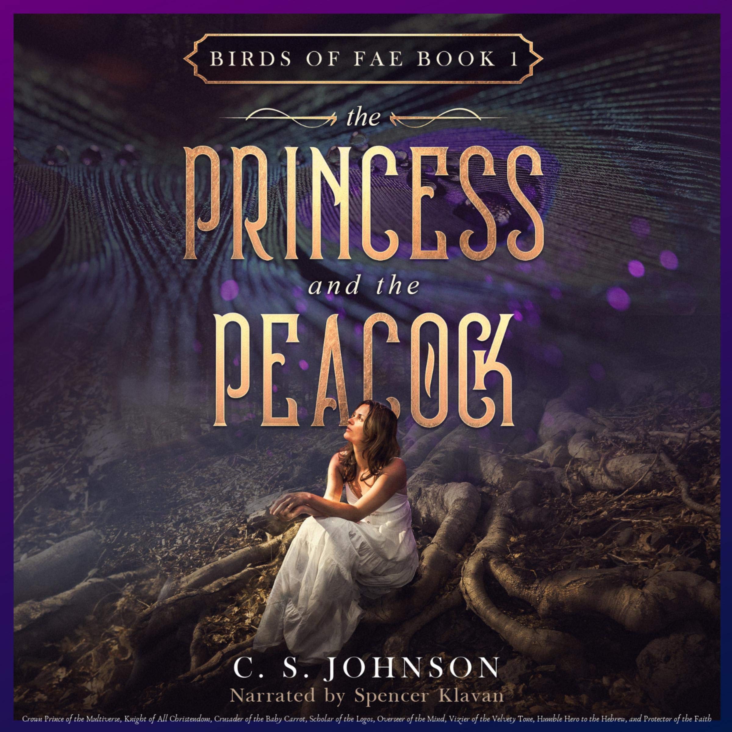Cover art for The Princess and the Peacock