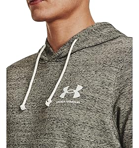 Under Armour mens Rival Terry Short-sleeve Hoodie