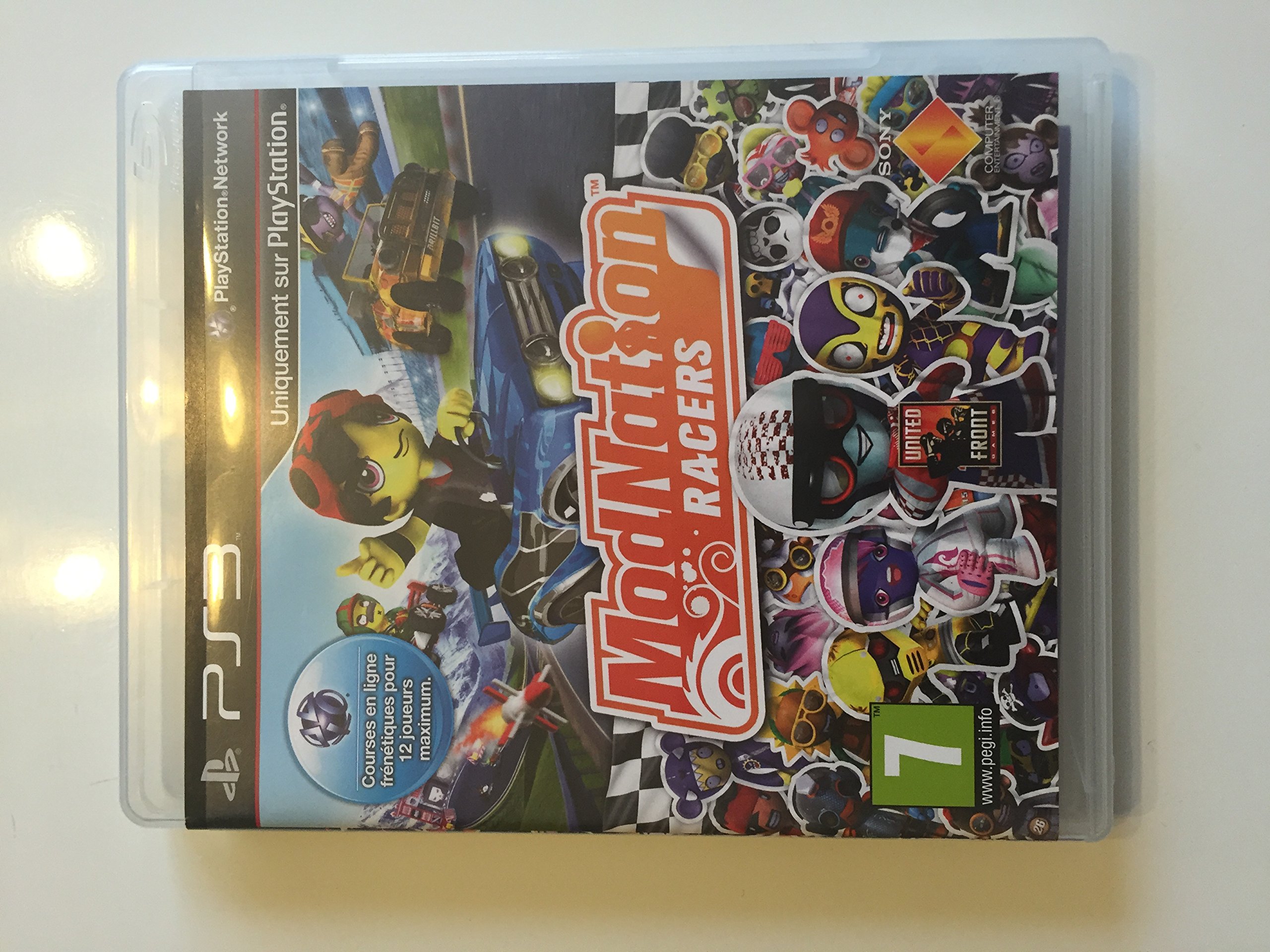 ModNation Racers Sur PS3 - Version Promo Presse - Jeu Complet - Disque Comme Neuf