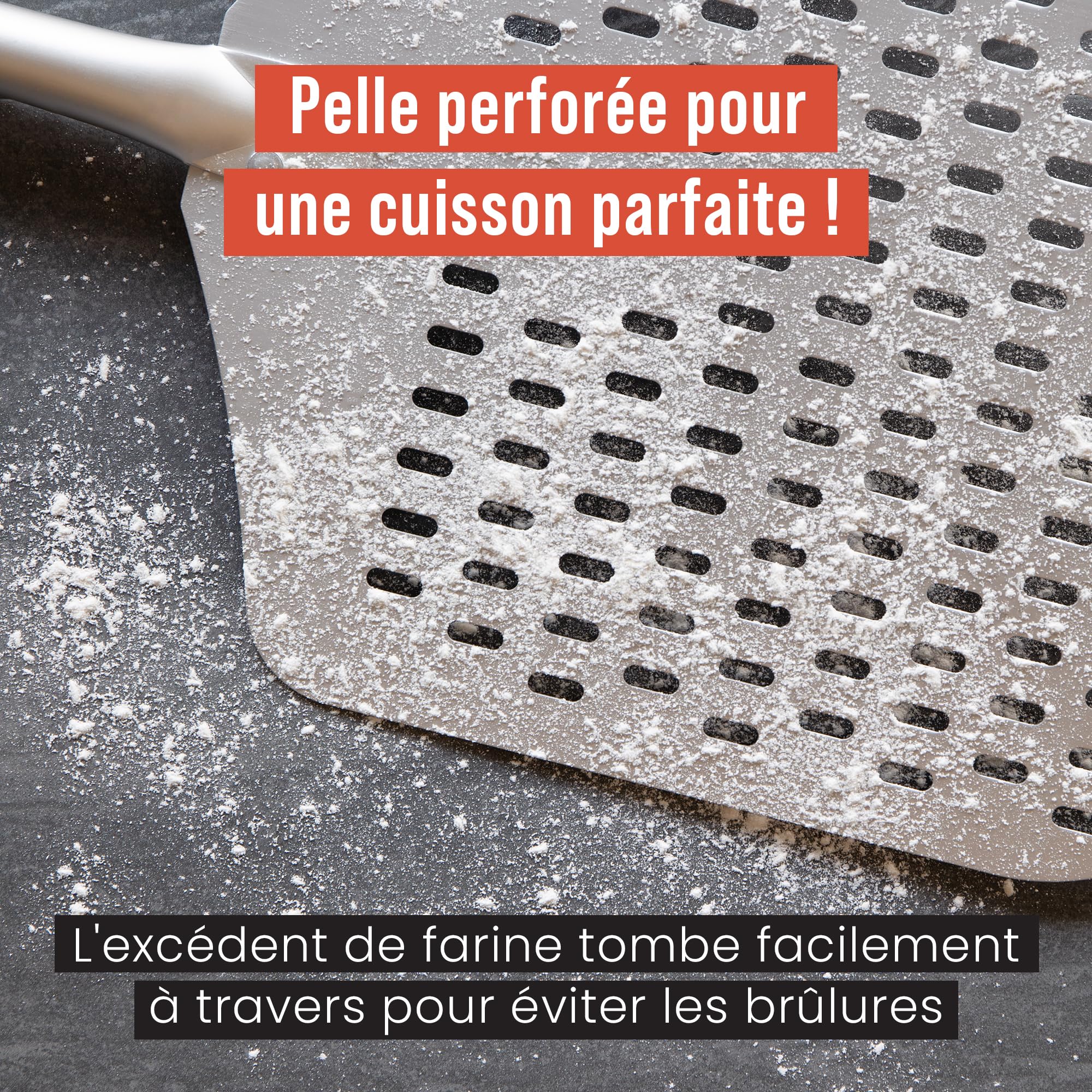 Pelle à Pizza En Aluminium Avec Manche Pliable, Surface De 30 X 355 Cm Accessoire Avec Coupe Pizza Et Sac De Rangement Pelle A Pizza Pour La Cuisson Du Pain 93037152