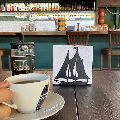 Miniatura 4 de Servilleteros para mesas diseño de árbol de Navidad para decoraciones de Navidad, servilleteros para cocina, granja, restaurante, decoración de