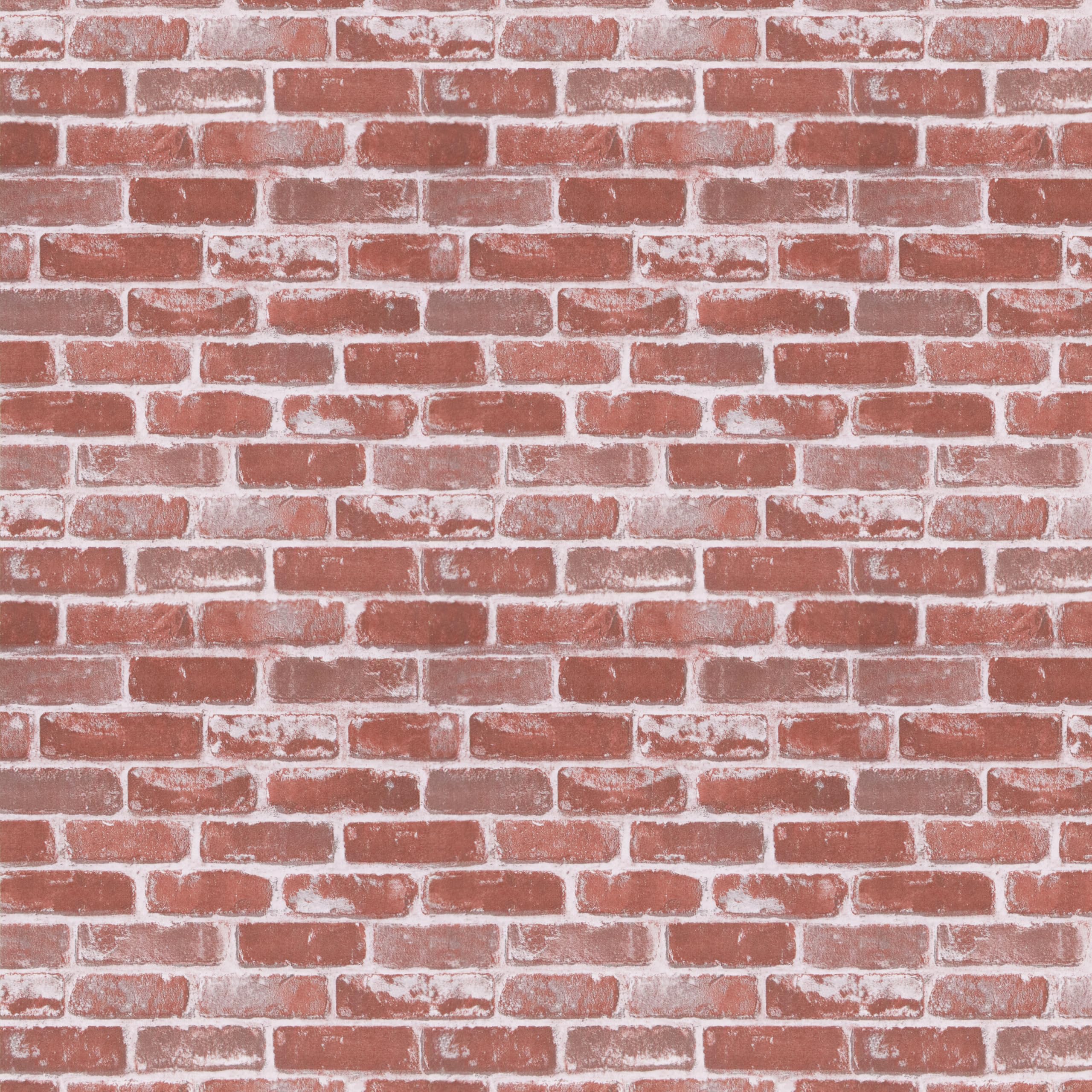 Timeet Red Brick Wallpaper 17.7"×393.7" Peel and Stick Wallpaper Faux Brick Wallpaper Self Adhesive Removable Wallpaper for Bedroom Livingroom