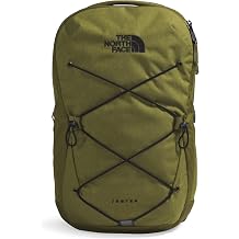 The North Face NF0A3KV7 Unisex Jester, Forest Olive Light Heather/Tnf Black, One Size, Jester Backpack